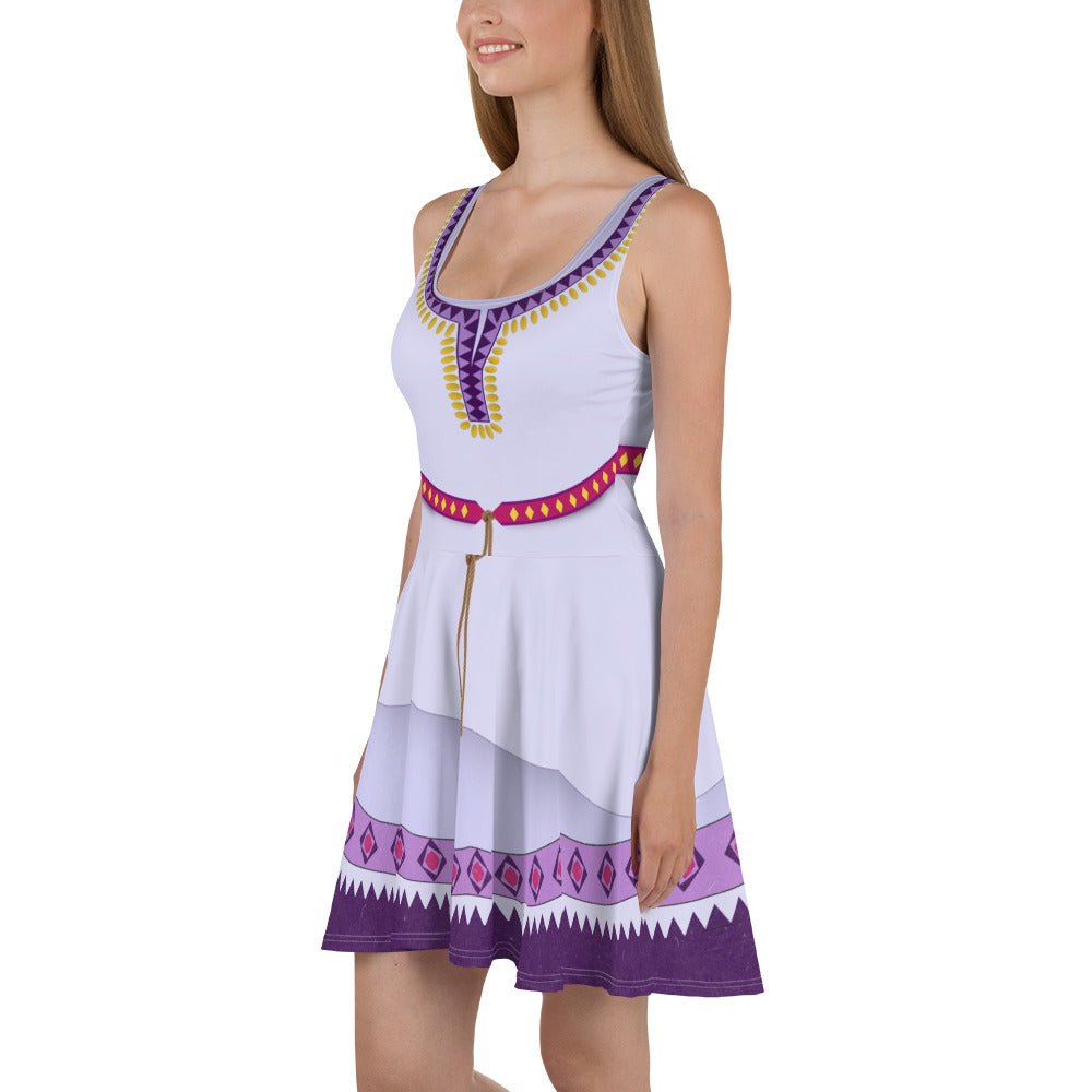 The Asha Skater Dress asha adult dressasha disney wishSkater SkirtLittle Lady Shay Boutique