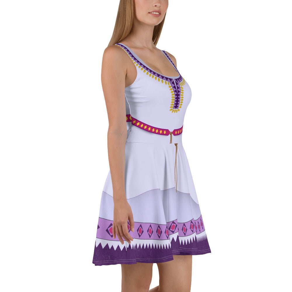 The Asha Skater Dress asha adult dressasha disney wishSkater SkirtLittle Lady Shay Boutique