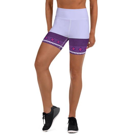 The Asha Yoga Shorts asha race costumeasha wish styleAdult ShortsWrong Lever Clothing