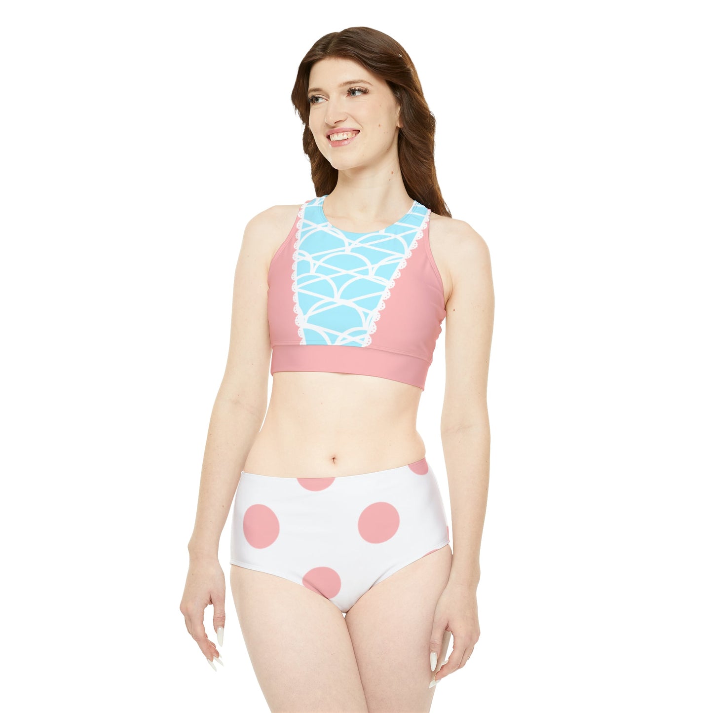 The Bo Sporty Bikini Set Adult swim suitAll Over PrintAll Over PrintsWrong Lever Clothing