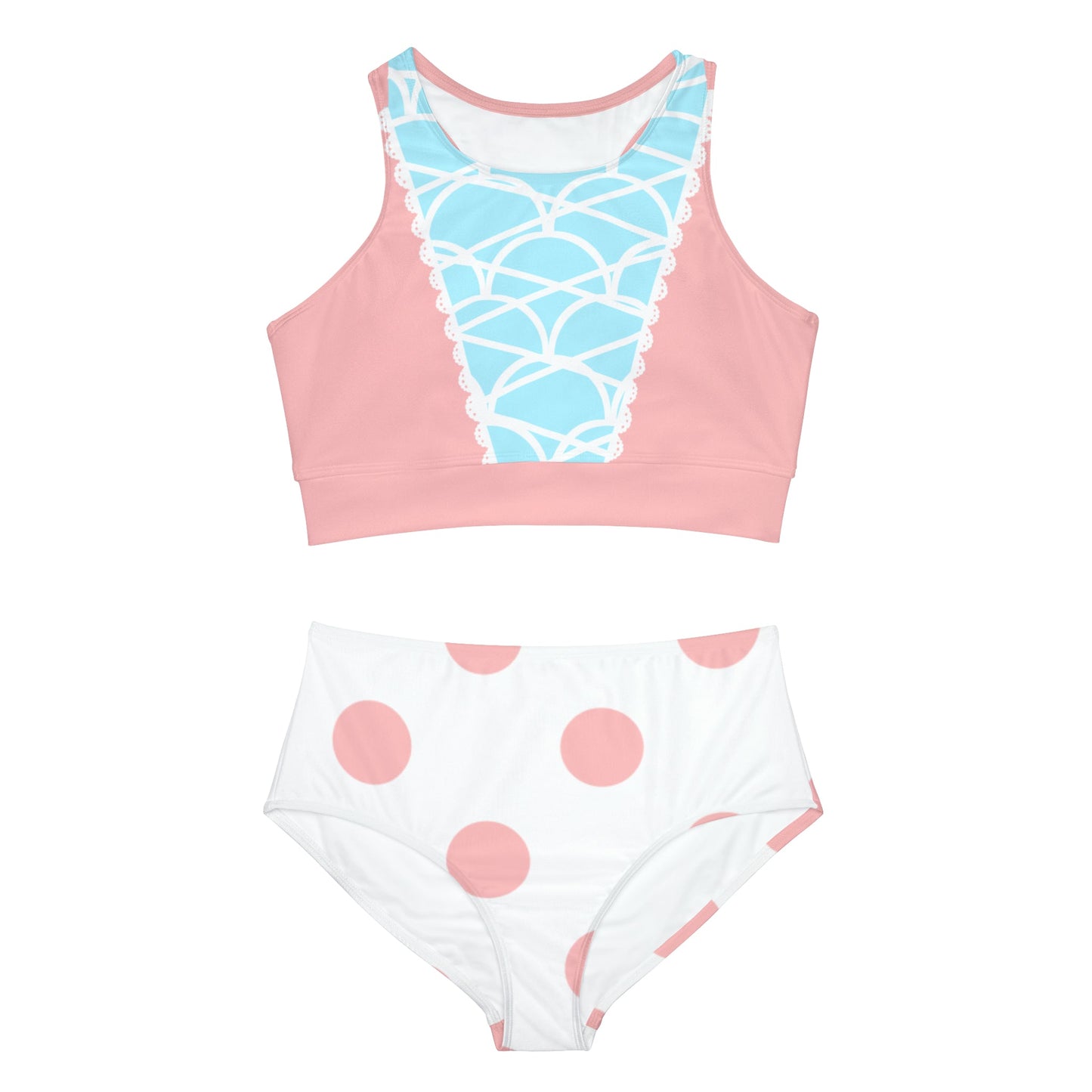 The Bo Sporty Bikini Set Adult swim suitAll Over PrintAll Over PrintsWrong Lever Clothing