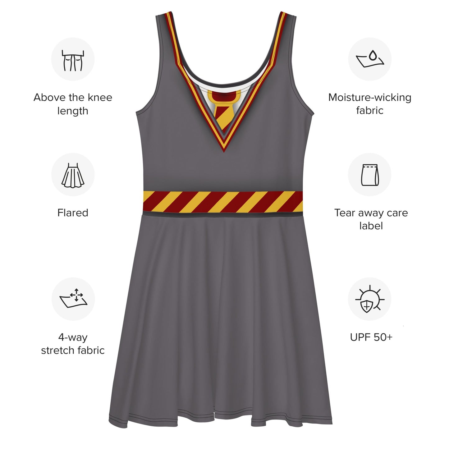 The Brave House Skater Dress adult cosplayadult costumeWrong Lever Clothing