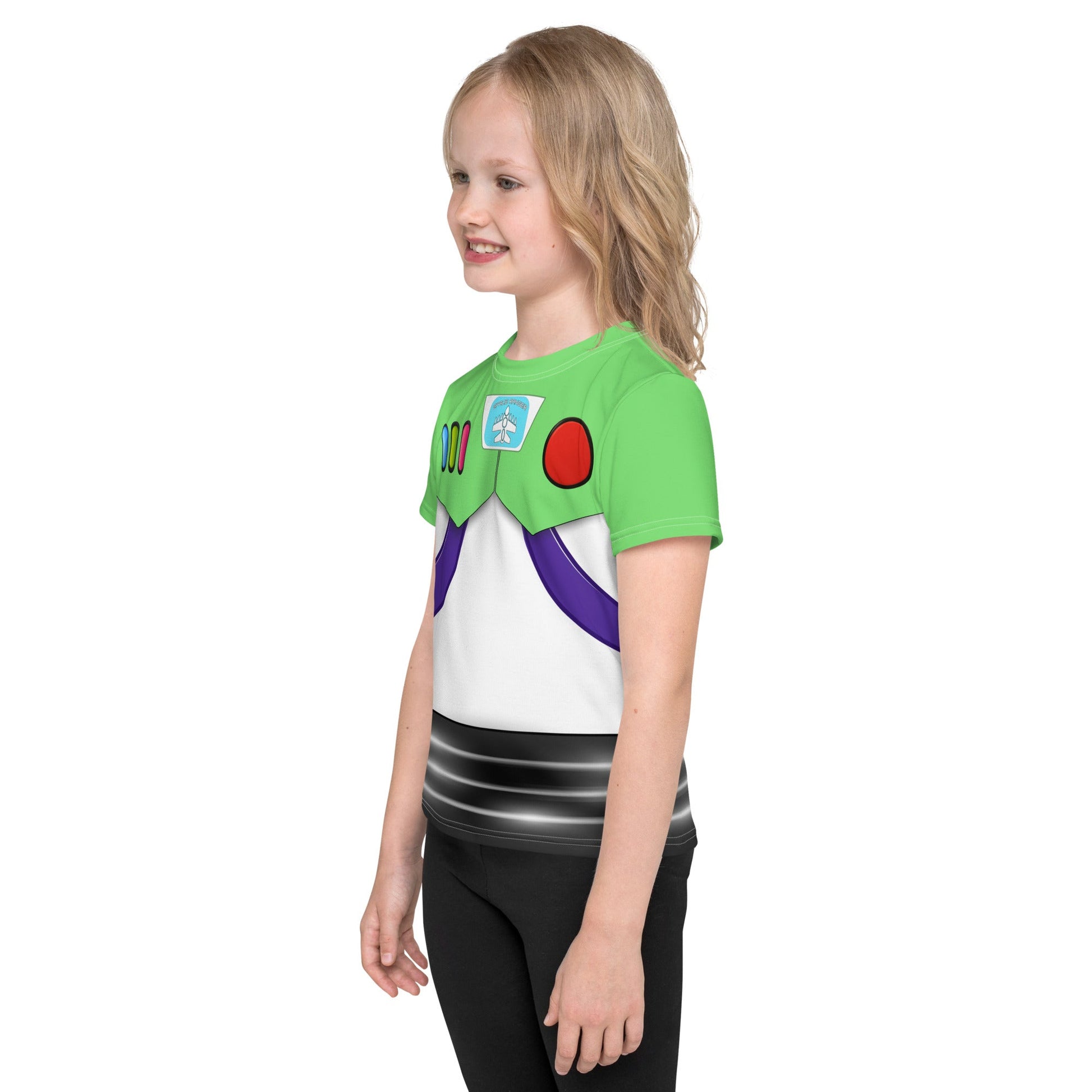 The Buzz Kids crew neck t-shirt- Cosplay, Costume, Bounding adult disneybuzz lightyearbuzz lightyear dress#tag4##tag5##tag6#