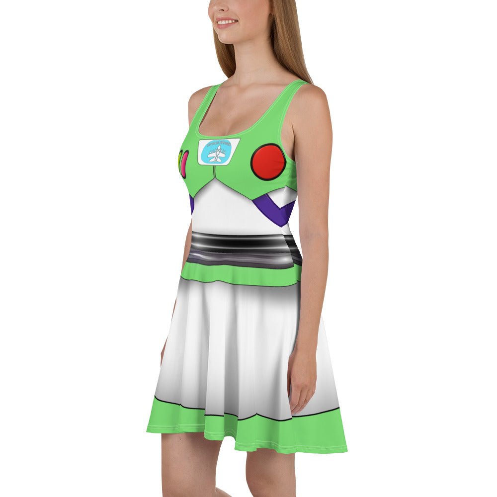 The Buzz Skater Dress- Cosplay, Bounding, Running Costume adult disneybuzz dressbuzz lightyear#tag4##tag5##tag6#