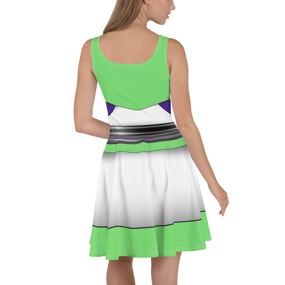 The Buzz Skater Dress- Cosplay, Bounding, Running Costume adult disneybuzz dressbuzz lightyear#tag4##tag5##tag6#