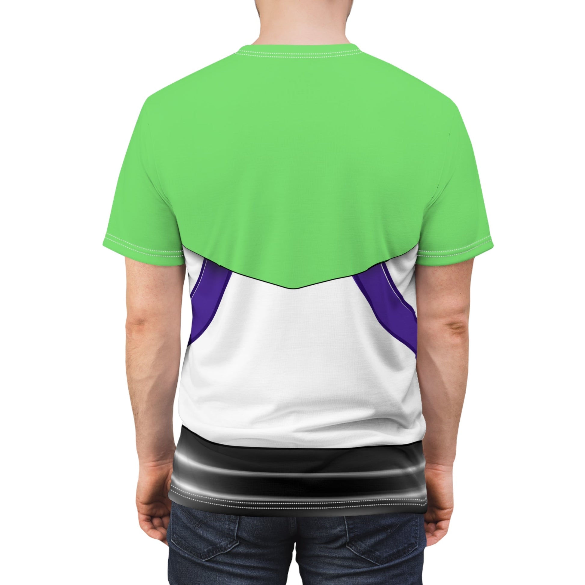 The Buzz Unisex Tee- Running Costume, Cosplay, Bounding All Over PrintAOP ClothingAssembled in the USA#tag4##tag5##tag6#