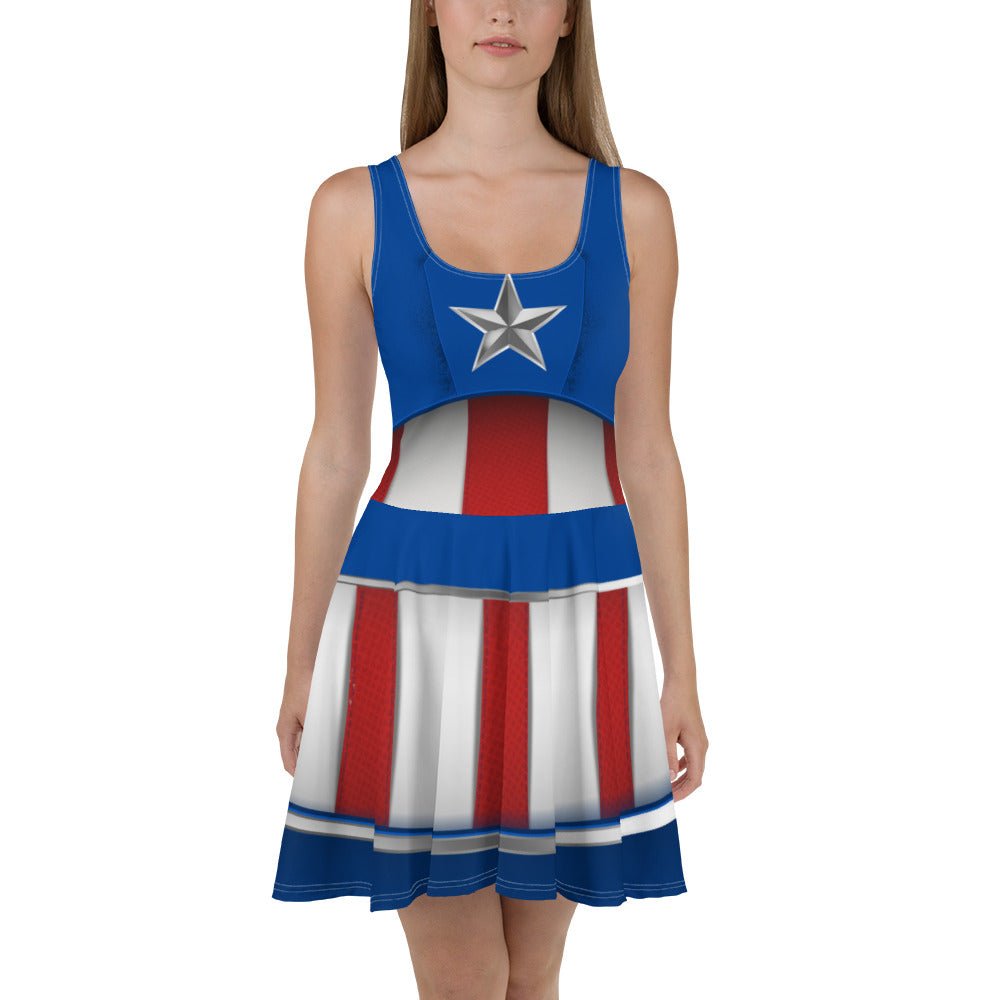 The Captain Skater Dress active wearactivewearavengers#tag4##tag5##tag6#