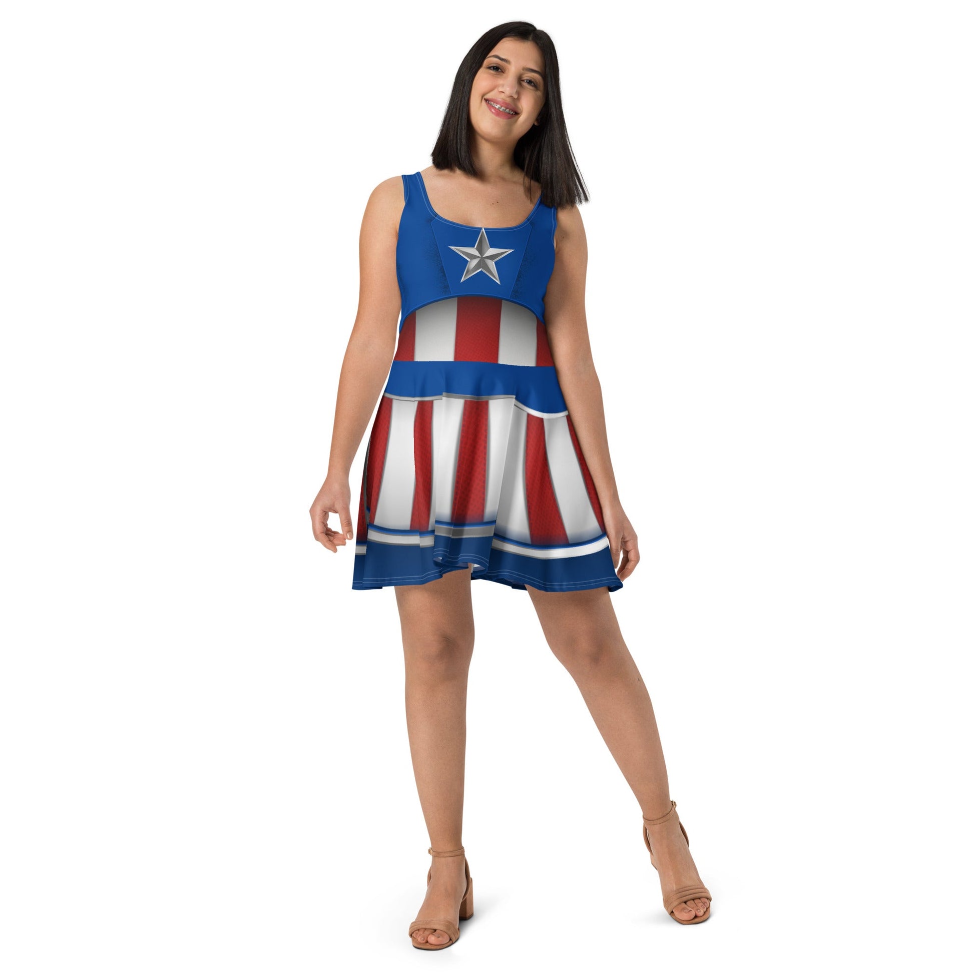 The Captain Skater Dress active wearactivewearavengers#tag4##tag5##tag6#