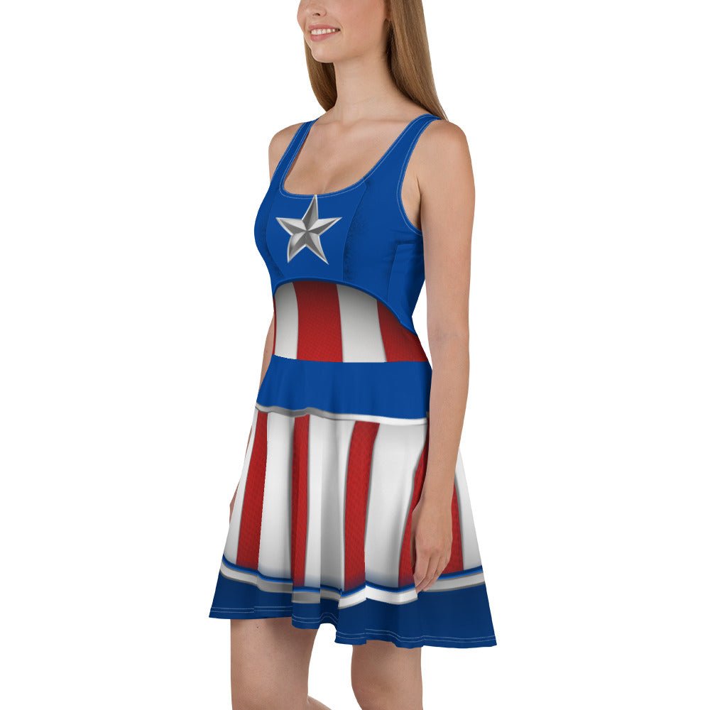 The Captain Skater Dress active wearactivewearavengers#tag4##tag5##tag6#