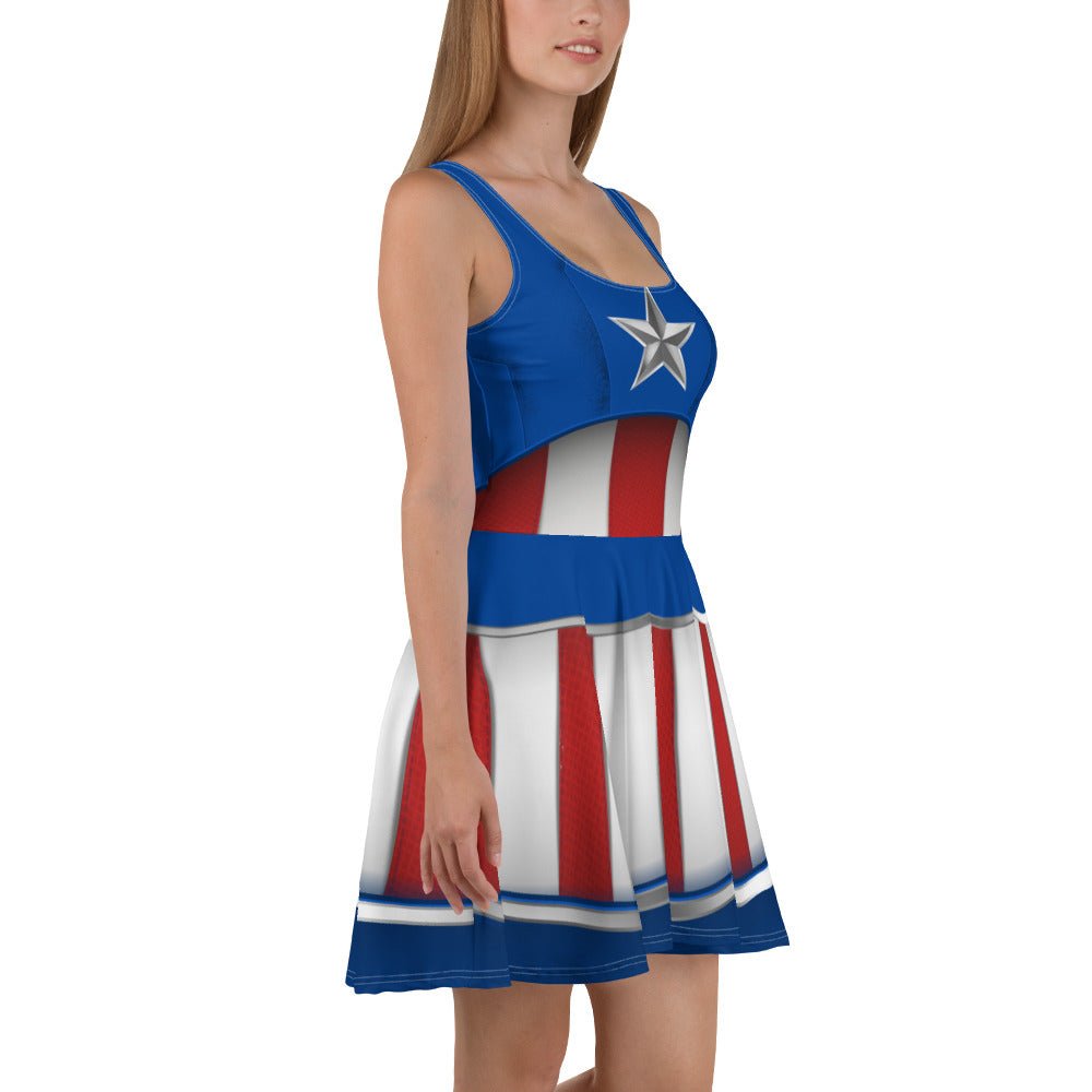 The Captain Skater Dress active wearactivewearavengers#tag4##tag5##tag6#