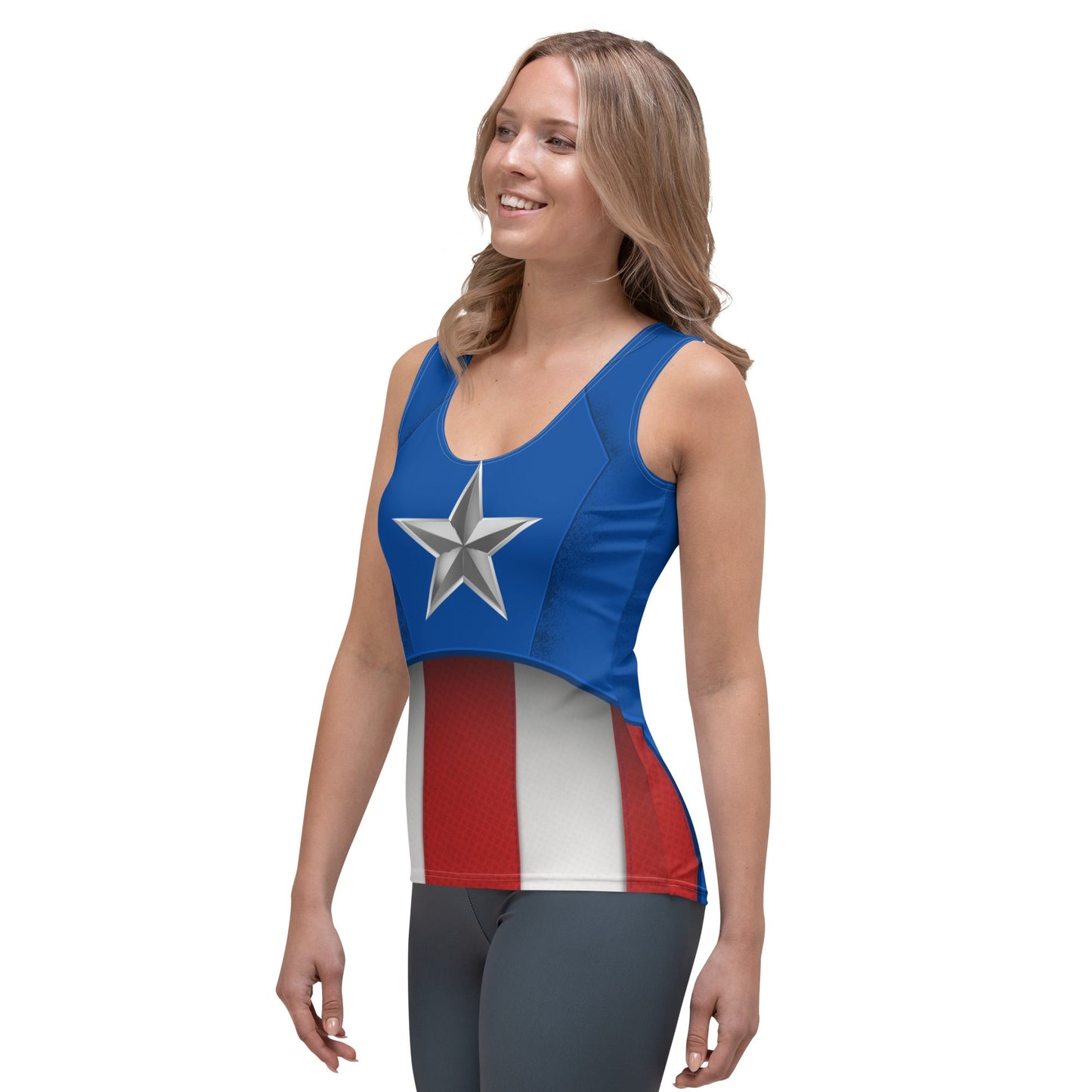 The Captain Tank Top active wearavengeravengers#tag4##tag5##tag6#
