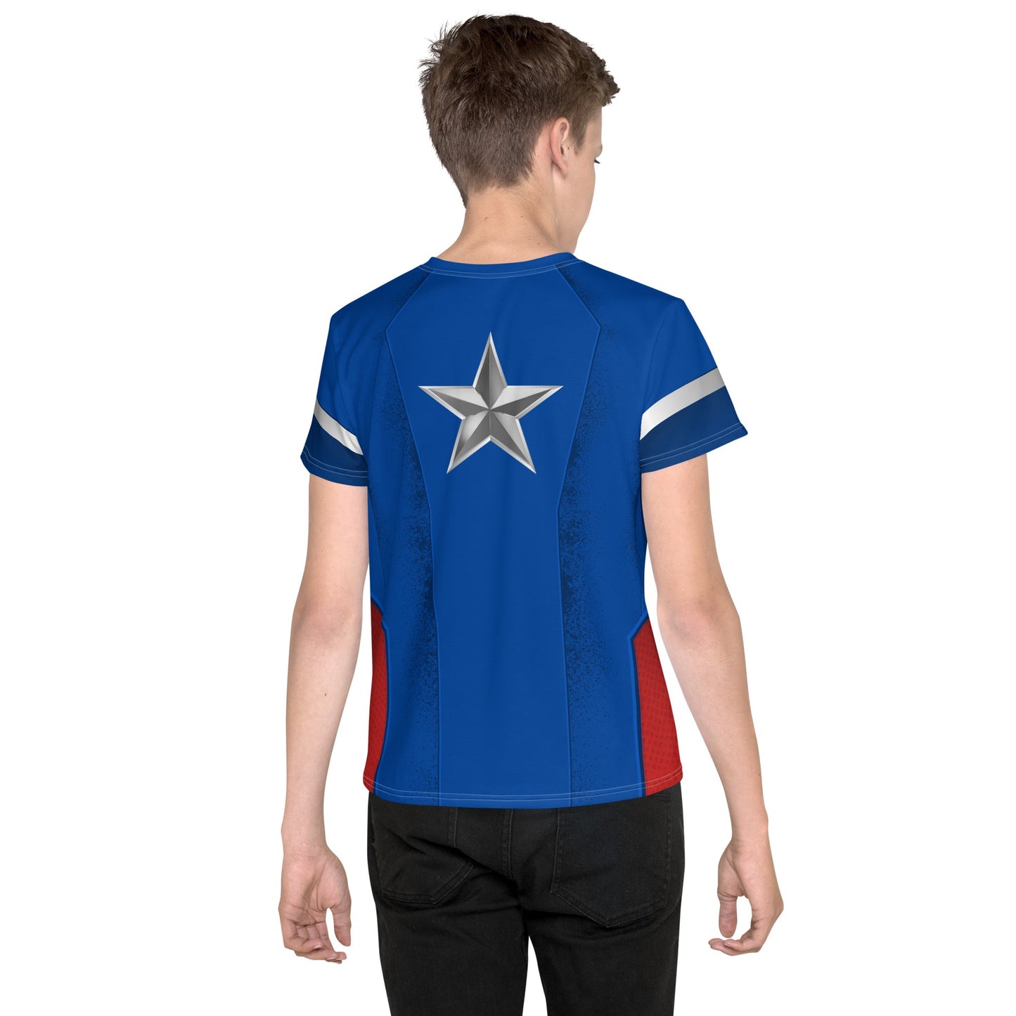 The Captain Youth crew neck t-shirt avengerscalifornia adventurecaptain america#tag4##tag5##tag6#