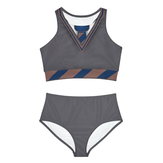 The Clever House Sporty Bikini Set All Over PrintAOPAll Over PrintsWrong Lever Clothing