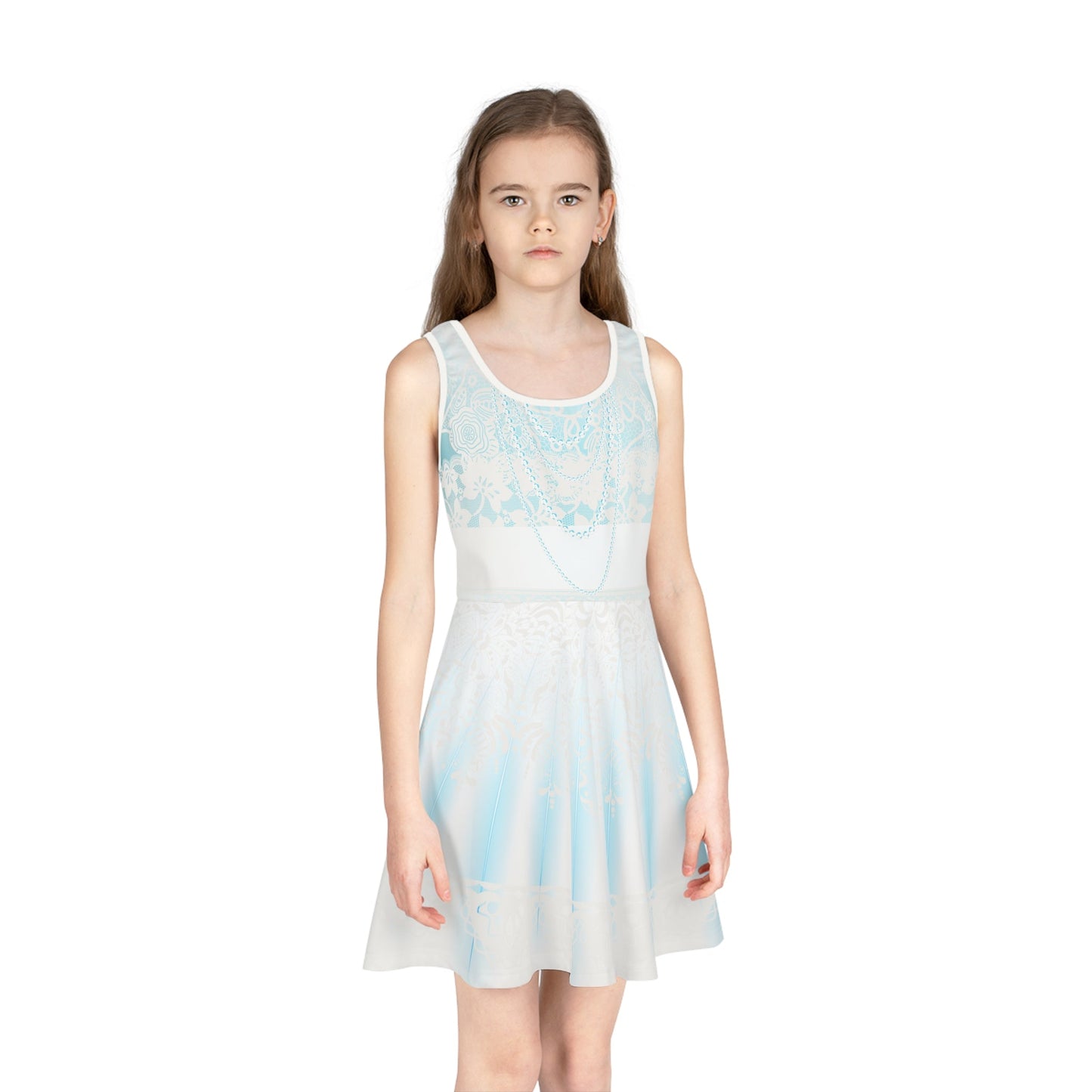 The Constance Girls' Sleeveless Sundress All Over PrintAOPAOP Clothing#tag4##tag5##tag6#