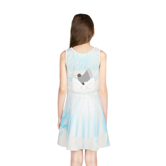 The Constance Girls' Sleeveless Sundress All Over PrintAOPAOP Clothing#tag4##tag5##tag6#