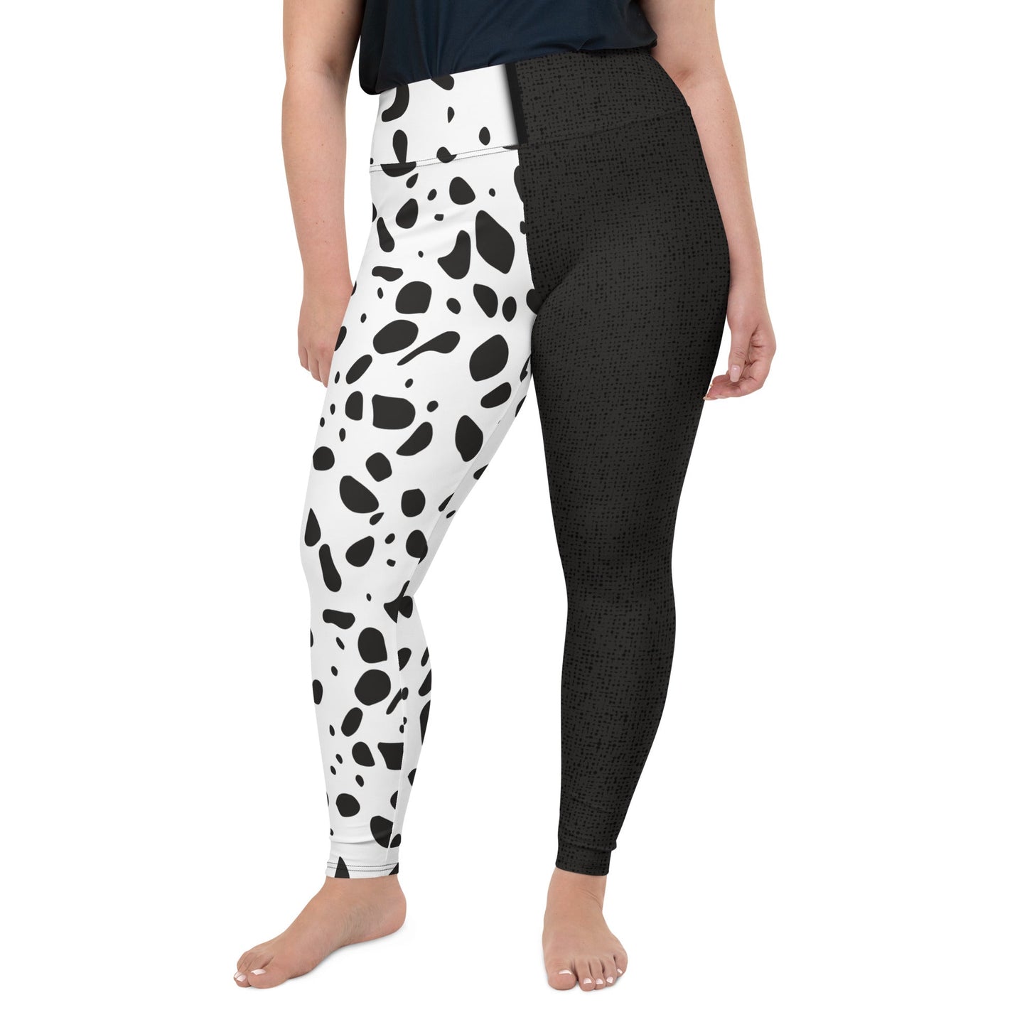 The Cruella Plus Size Leggings 101 dalmationsactive wearcruella devil#tag4##tag5##tag6#