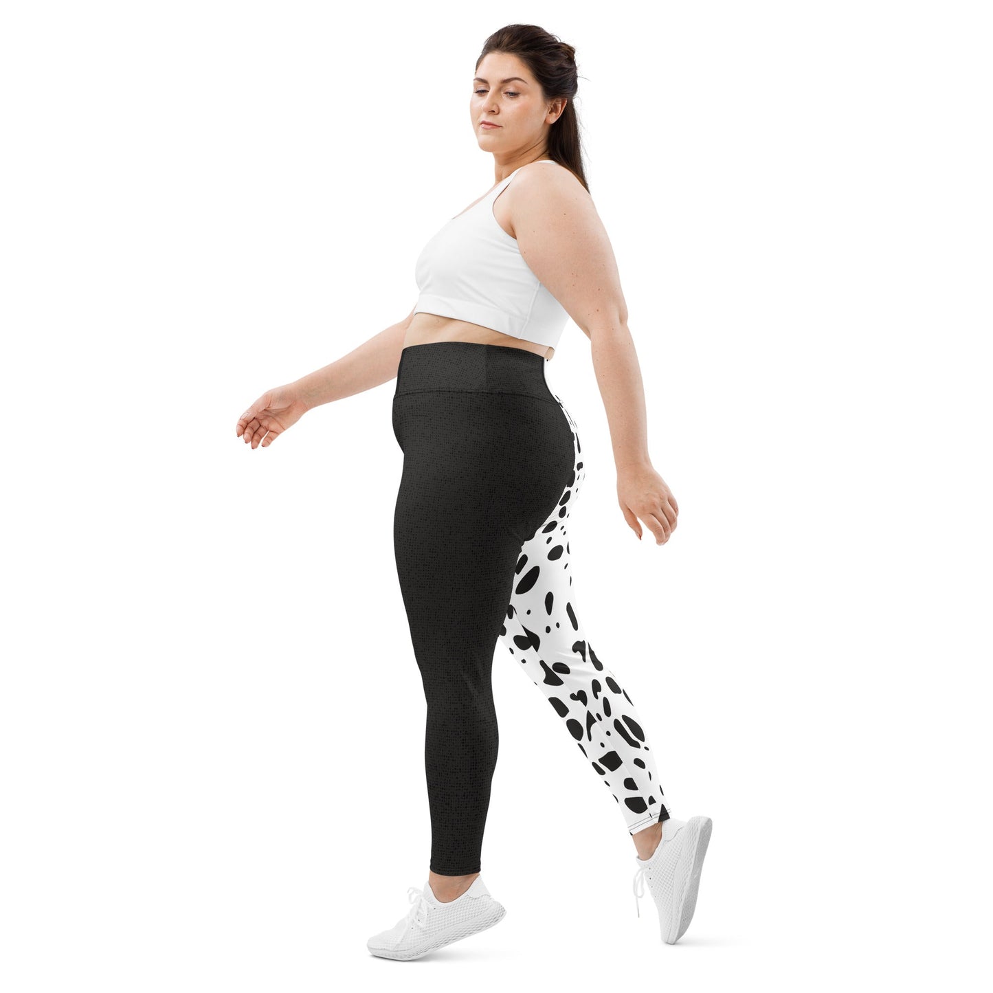 The Cruella Plus Size Leggings 101 dalmationsactive wearcruella devil#tag4##tag5##tag6#