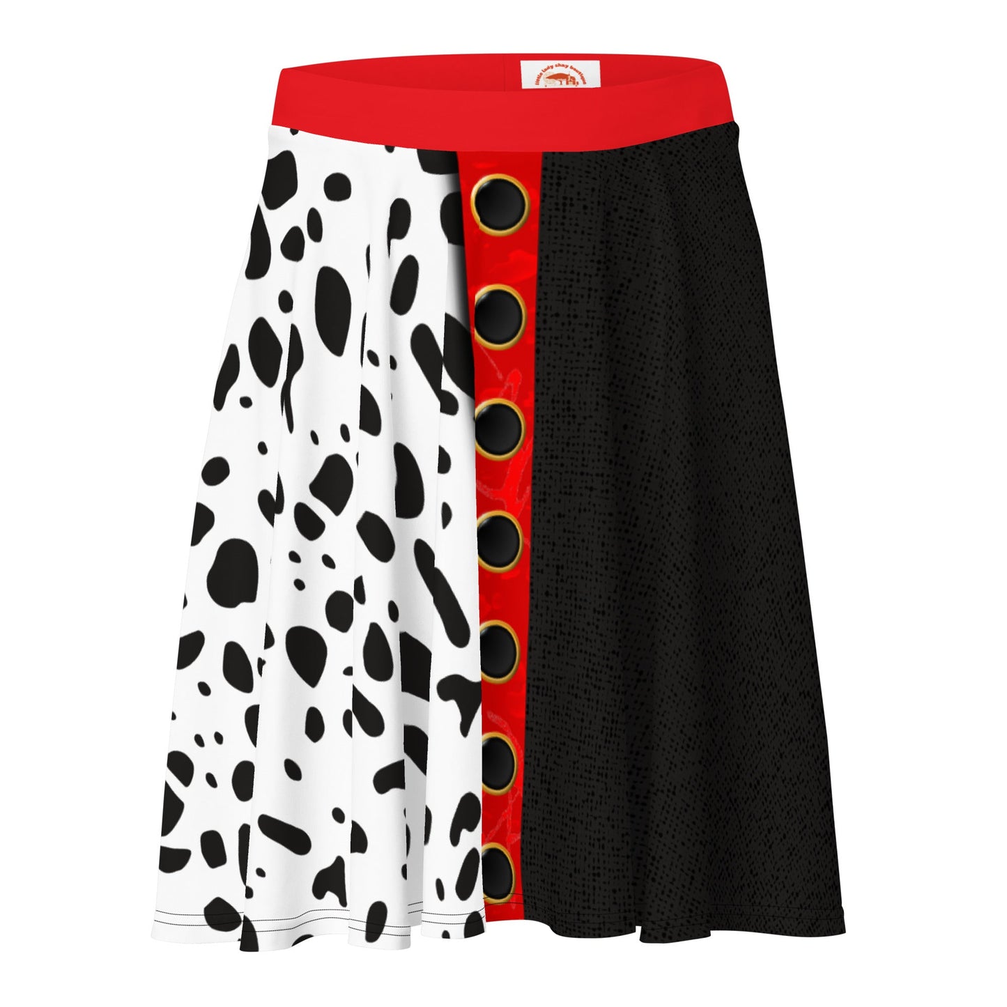 The Cruella Skater Skirt 101 dalmationsactive wearcruella devil#tag4##tag5##tag6#