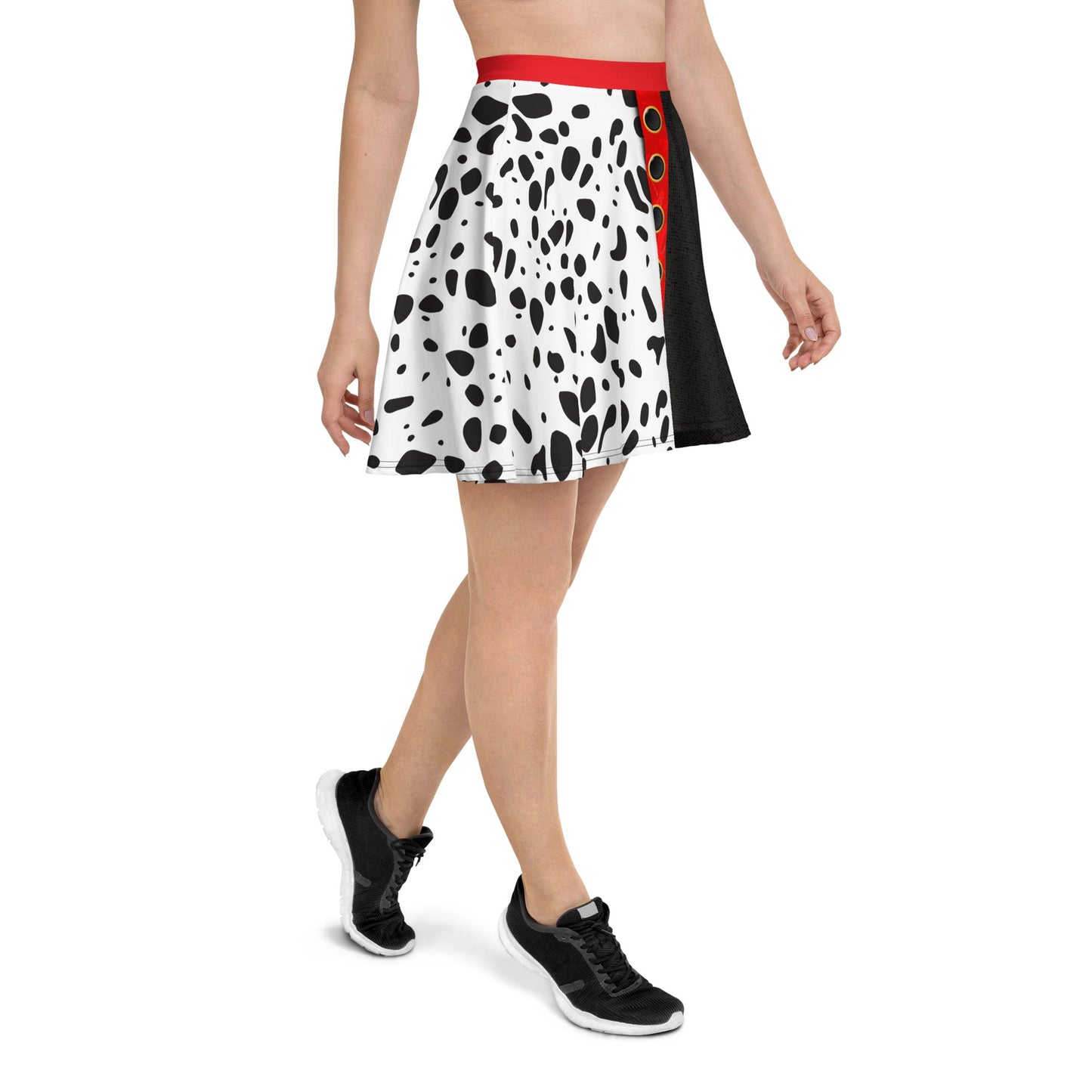 The Cruella Skater Skirt 101 dalmationsactive wearcruella devil#tag4##tag5##tag6#