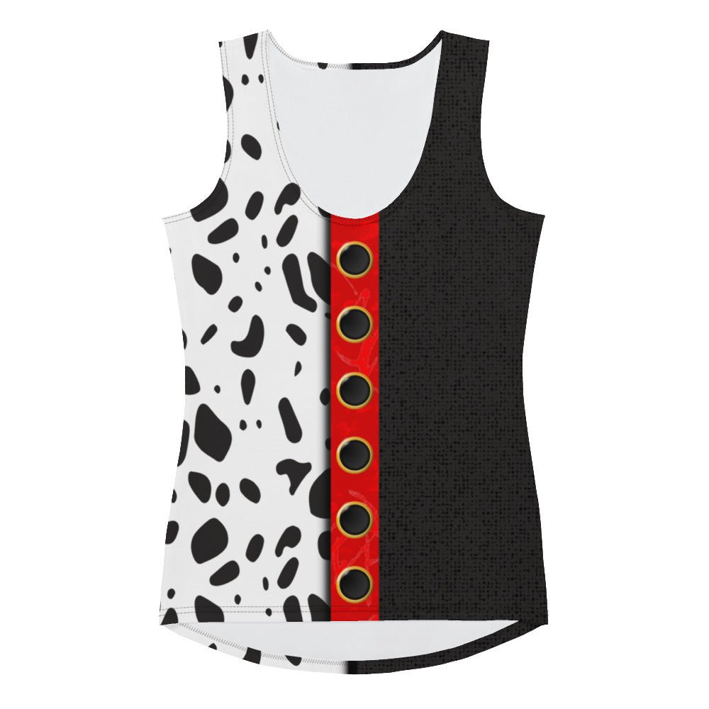 The Cruella Tank Top 101 dalmationsactive wearcruella devil#tag4##tag5##tag6#