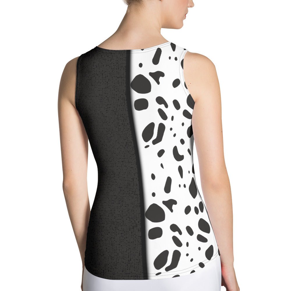 The Cruella Tank Top 101 dalmationsactive wearcruella devil#tag4##tag5##tag6#