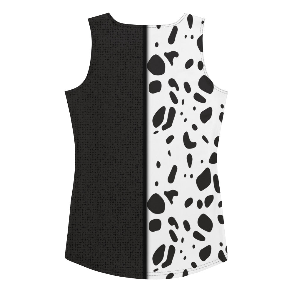 The Cruella Tank Top 101 dalmationsactive wearcruella devil#tag4##tag5##tag6#