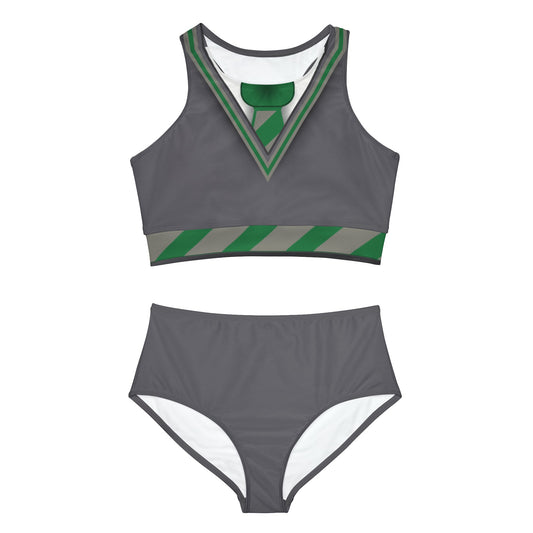 The Cunning House Sporty Bikini Set All Over PrintAOPAll Over PrintsWrong Lever Clothing