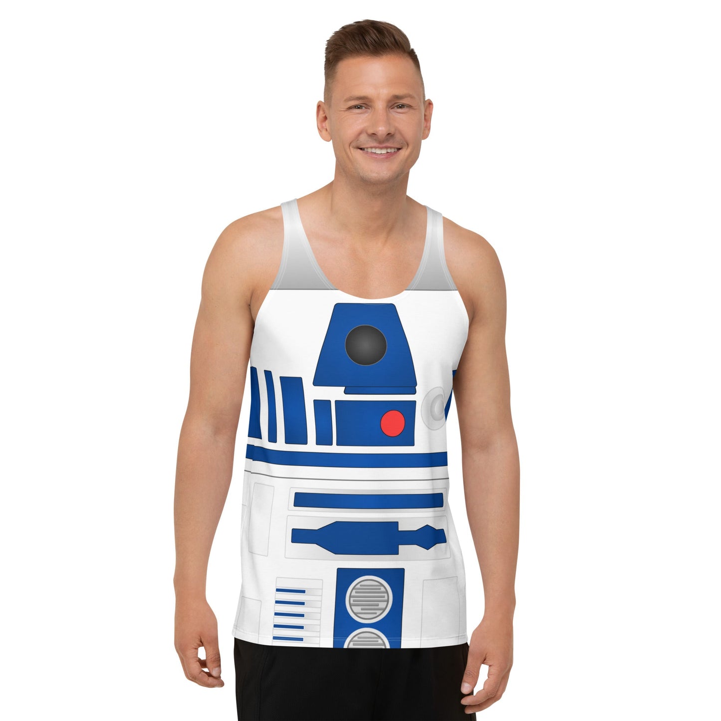 The Droid Unisex Tank Top adult cosplayadult r2d2 costumeWrong Lever Clothing