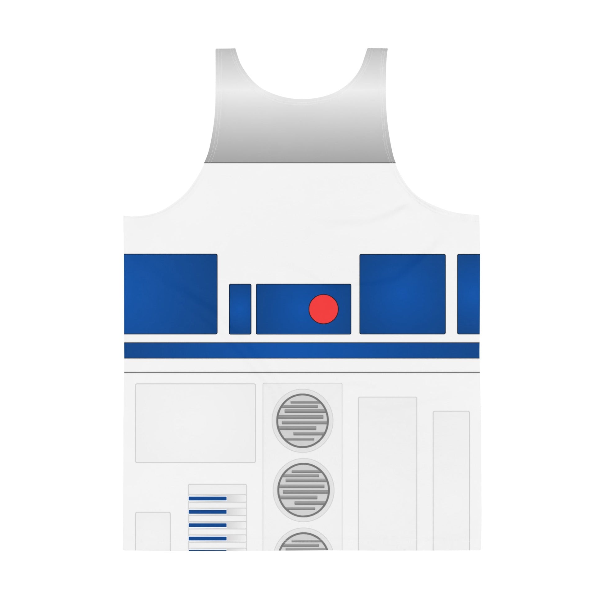 The Droid Unisex Tank Top adult cosplayadult r2d2 costumeWrong Lever Clothing