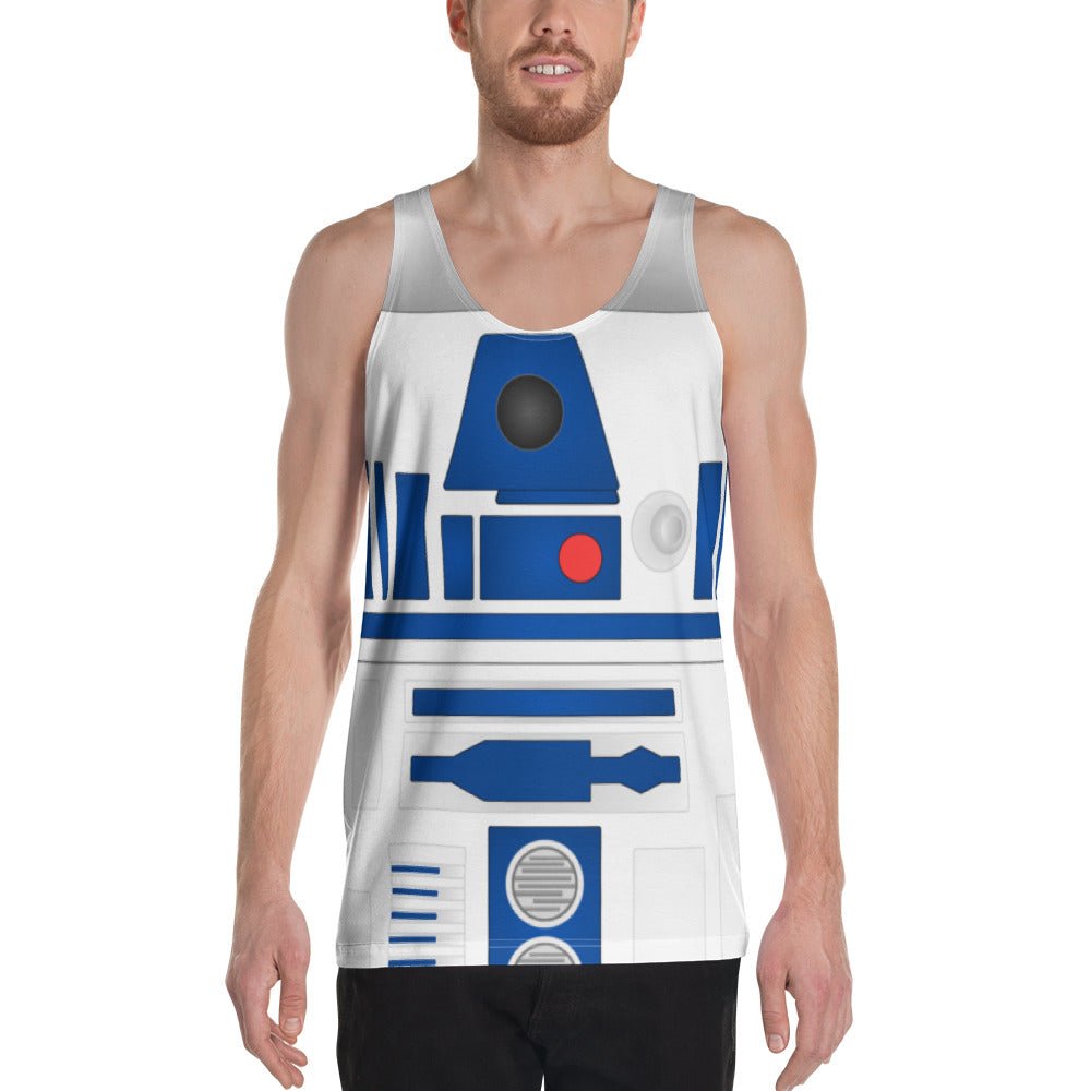 The Droid Unisex Tank Top adult cosplayadult r2d2 costumeWrong Lever Clothing