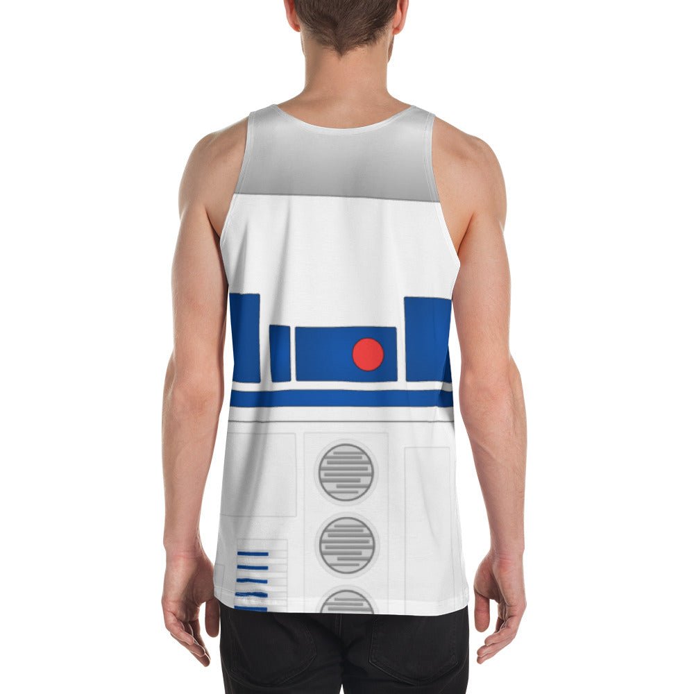 The Droid Unisex Tank Top adult cosplayadult r2d2 costumeWrong Lever Clothing