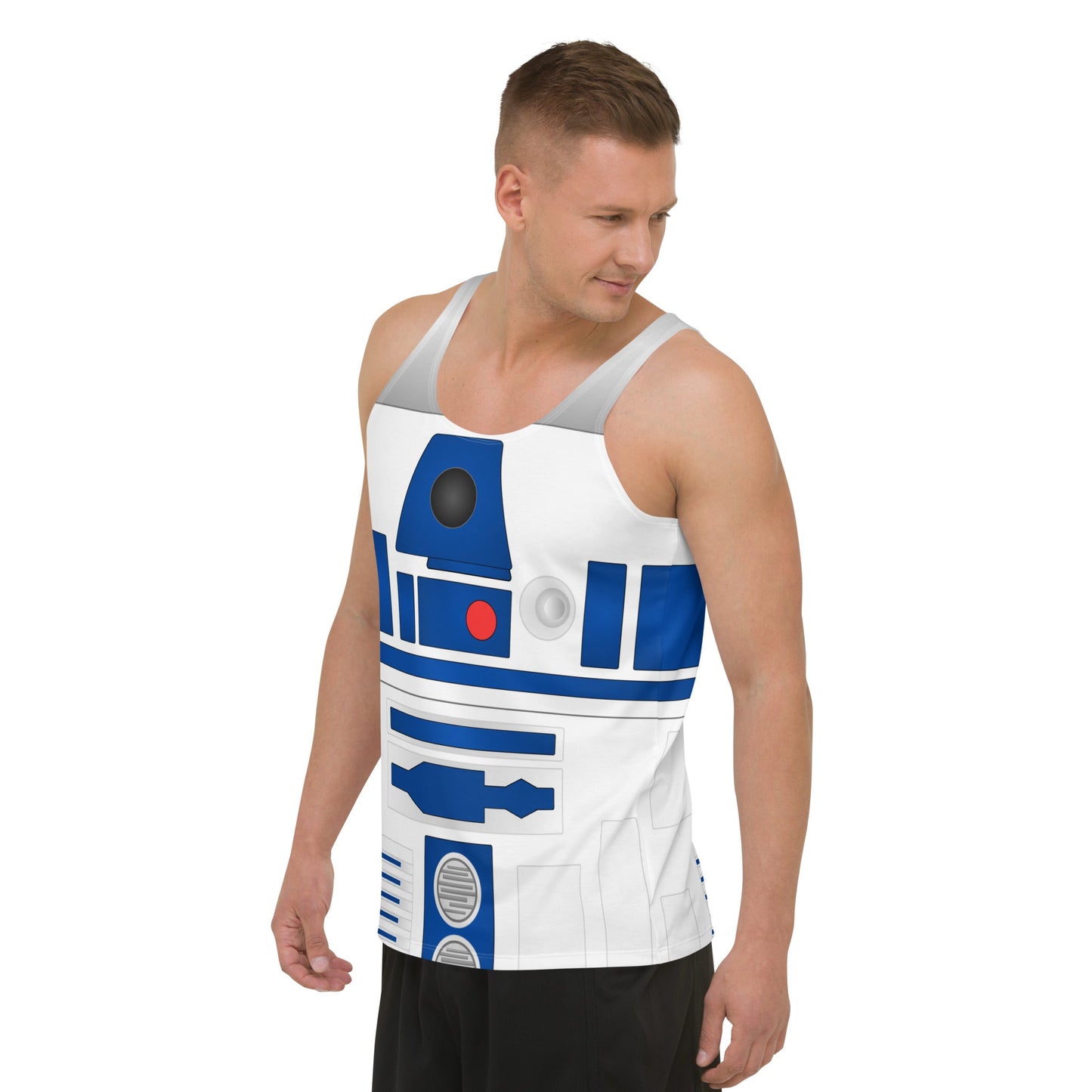 The Droid Unisex Tank Top adult cosplayadult r2d2 costumeWrong Lever Clothing