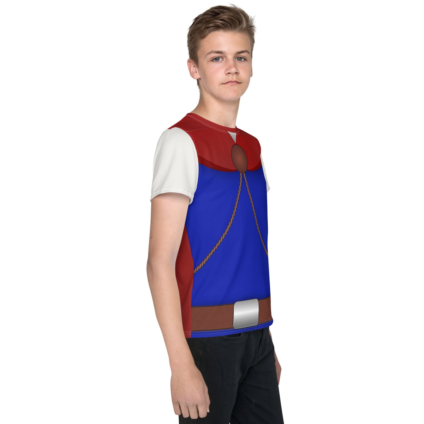 The Florian Youth crew neck t-shirt All Over Printboys disneyKids T-ShirtWrong Lever Clothing