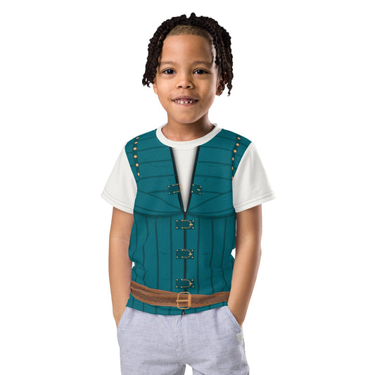 The Flynn Kids crew neck t-shirt boy princeboys costumedisney#tag4##tag5##tag6#