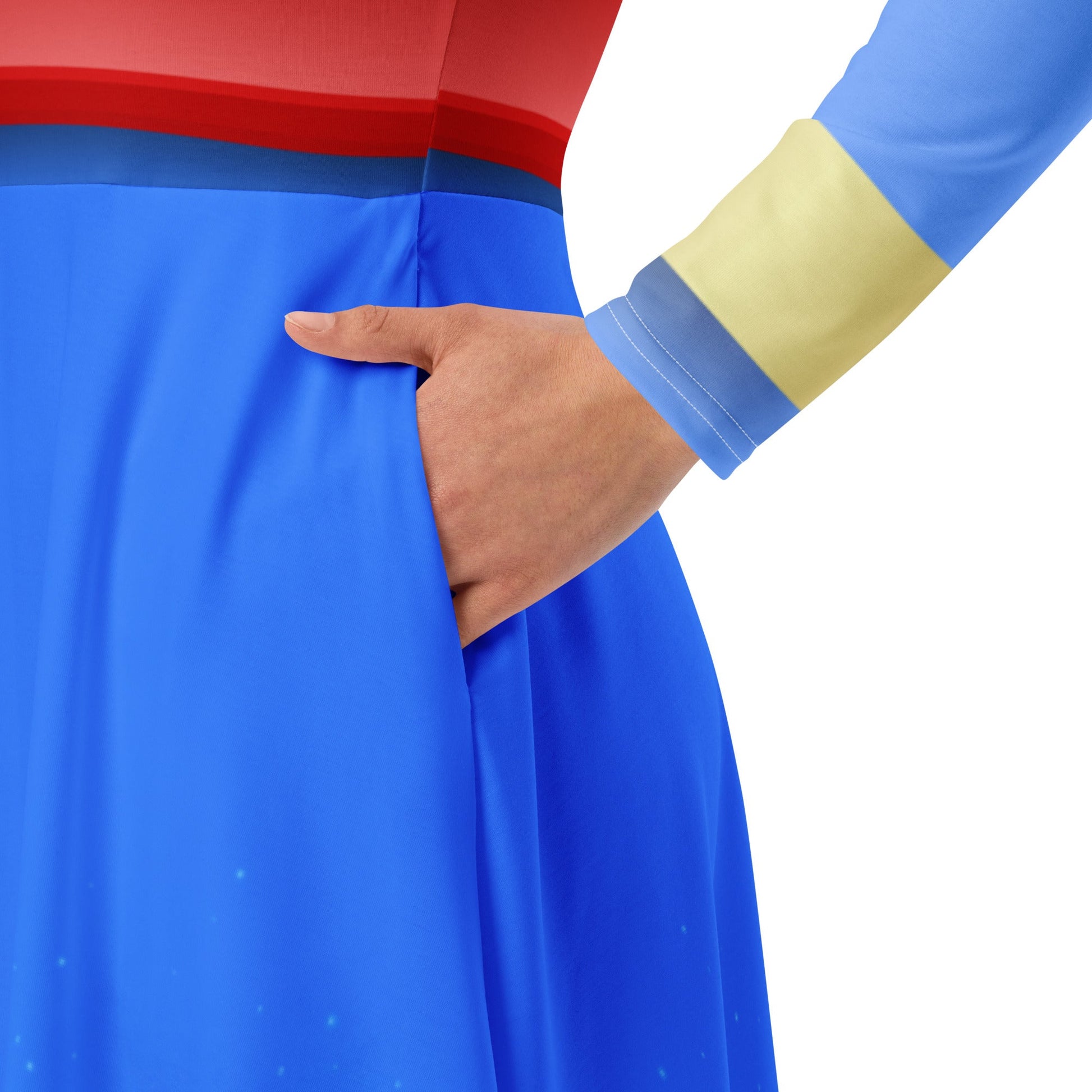 The Genie long sleeve midi dress adult disney costumeadult genie dressSkater DressWrong Lever Clothing