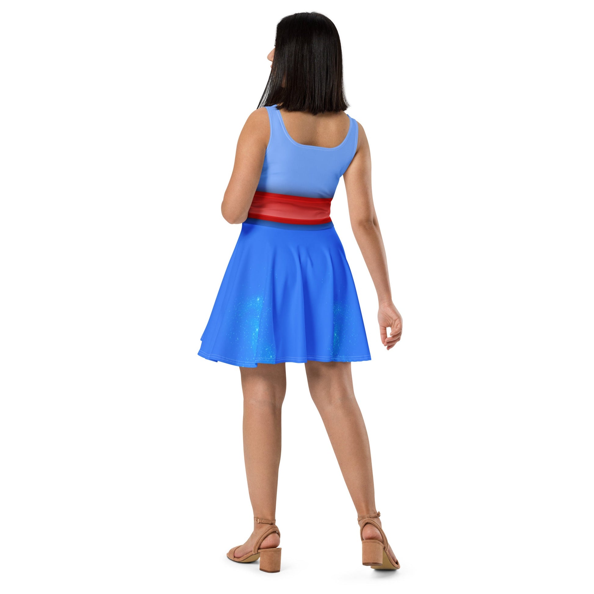 The Genie Skater Dress adult disney costumeadult genie dressSkater DressWrong Lever Clothing