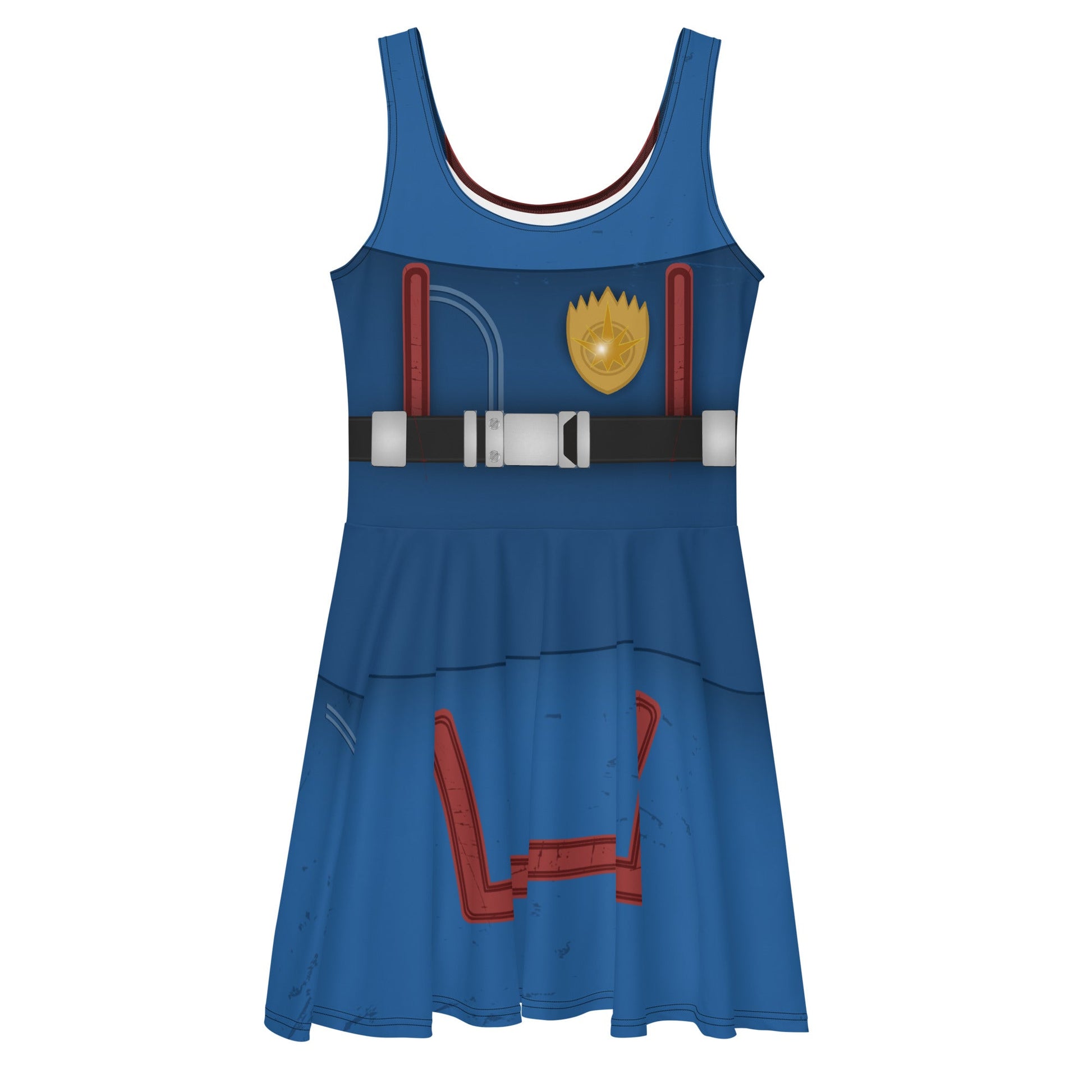 The Guardian Skater Dress cosplaydisney adultSkater DressWrong Lever Clothing