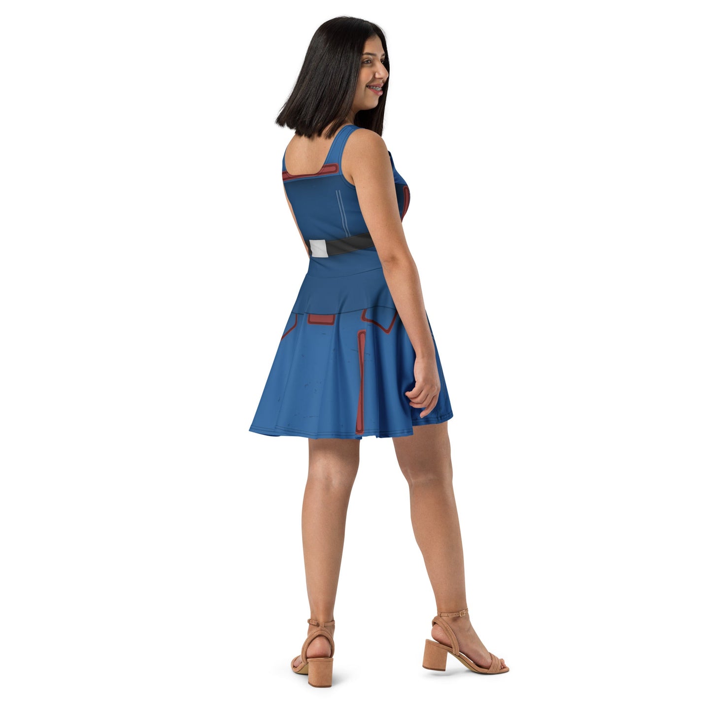 The Guardian Skater Dress cosplaydisney adultSkater DressWrong Lever Clothing