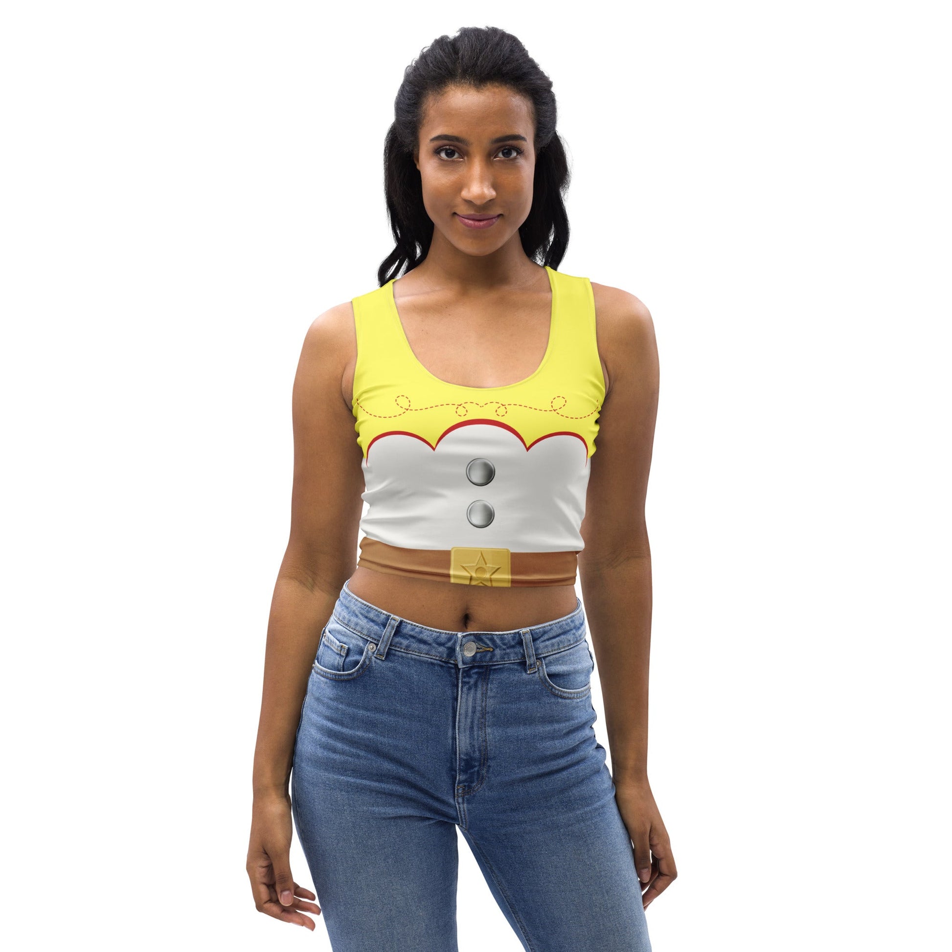 The Jessie Crop Top adult disney costumeAOP ClothingAdult T-ShirtWrong Lever Clothing