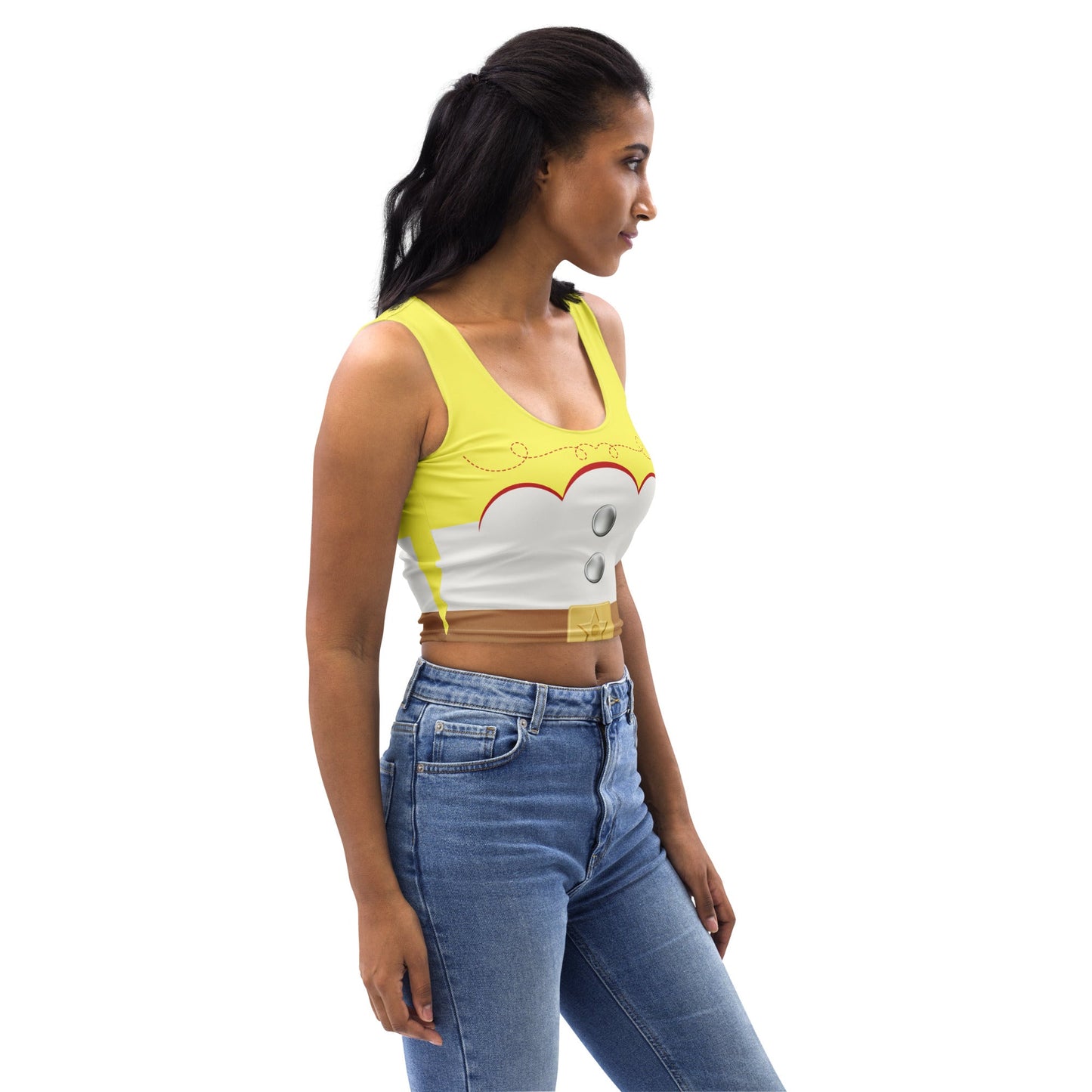 The Jessie Crop Top adult disney costumeAOP ClothingAdult T-ShirtWrong Lever Clothing