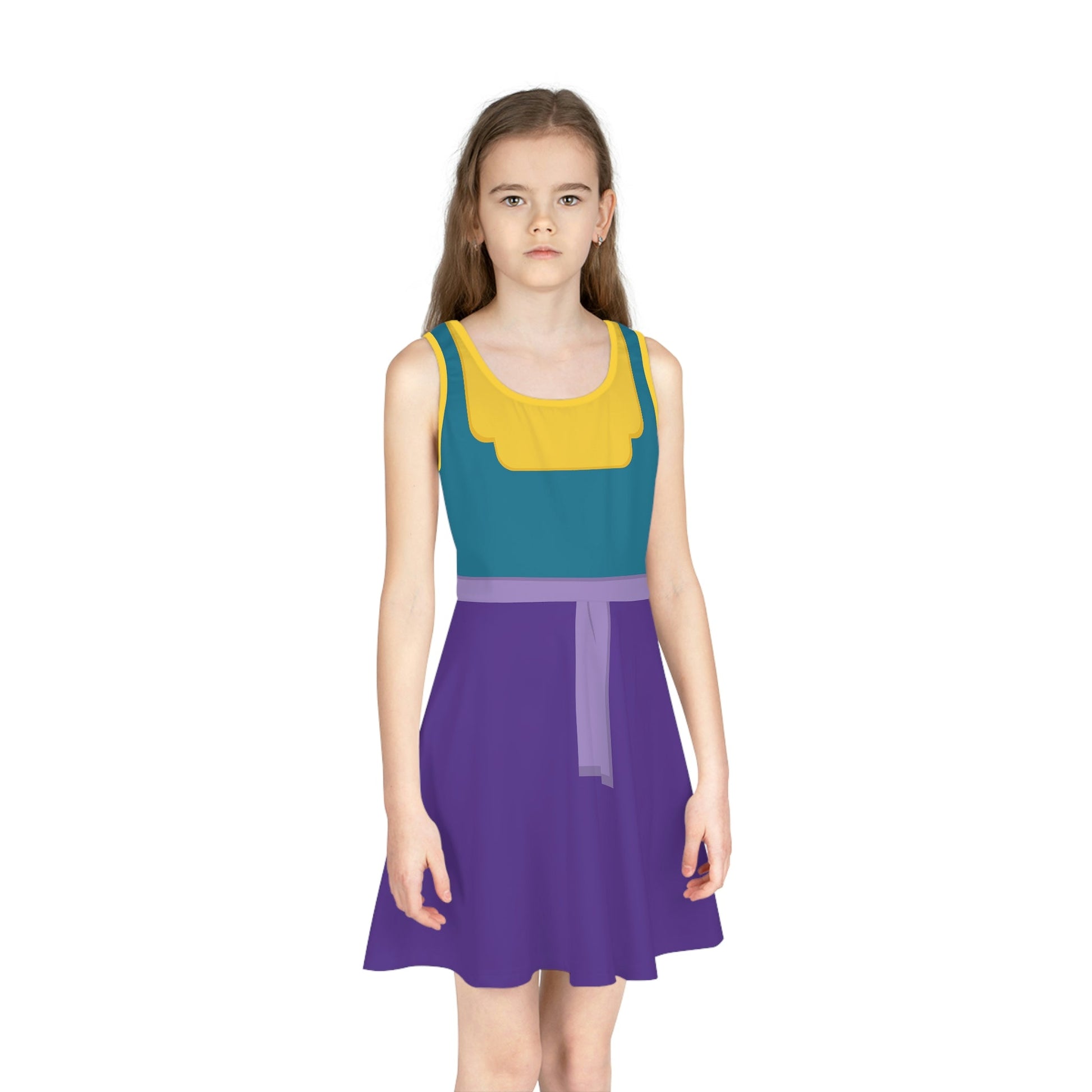 The Kronk Girls' Sleeveless Sundress All Over PrintAOPAOP Clothing#tag4##tag5##tag6#