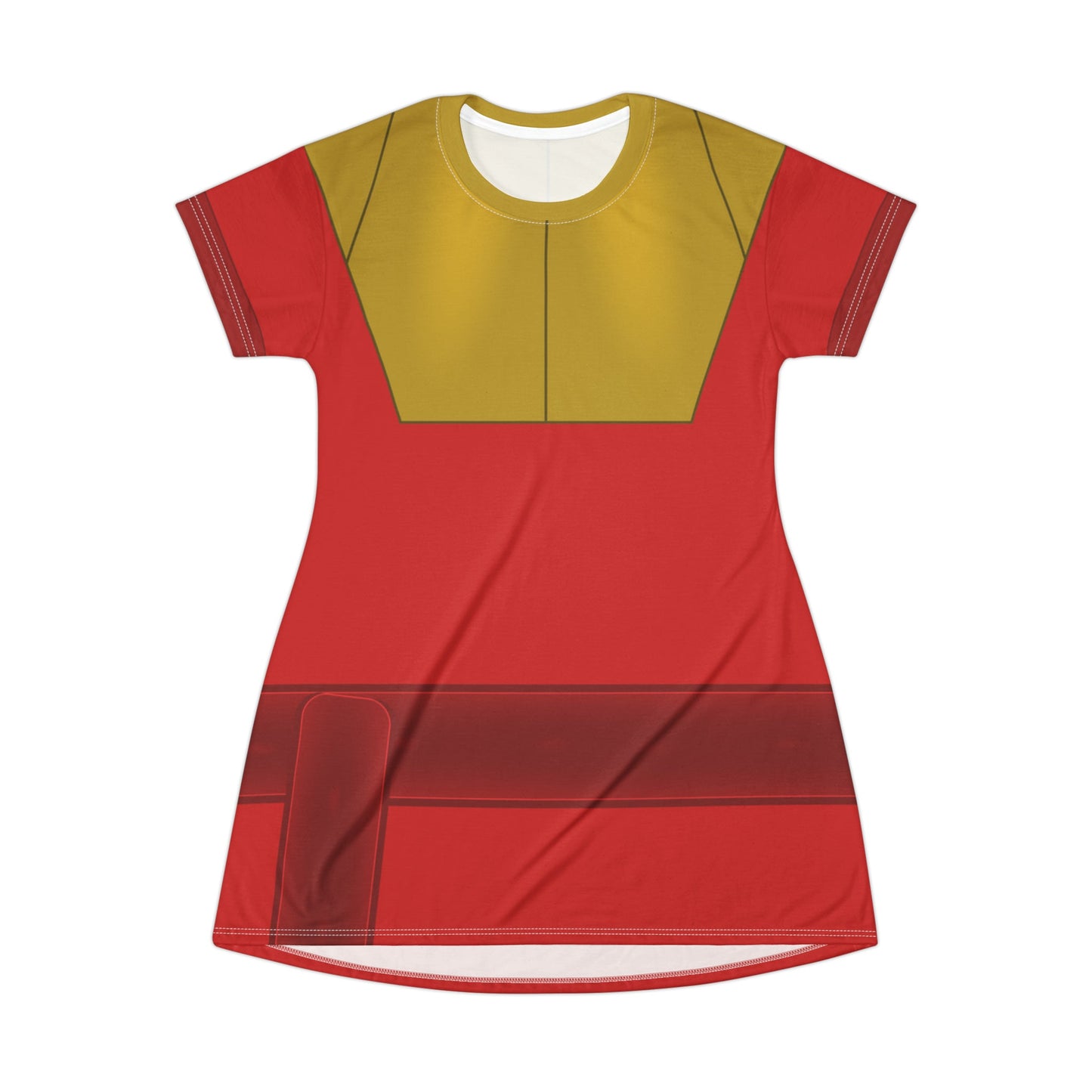 The Kuzco T-Shirt Dress- Cosplay, Bounding adult disneyAll Over PrintAOP#tag4##tag5##tag6#