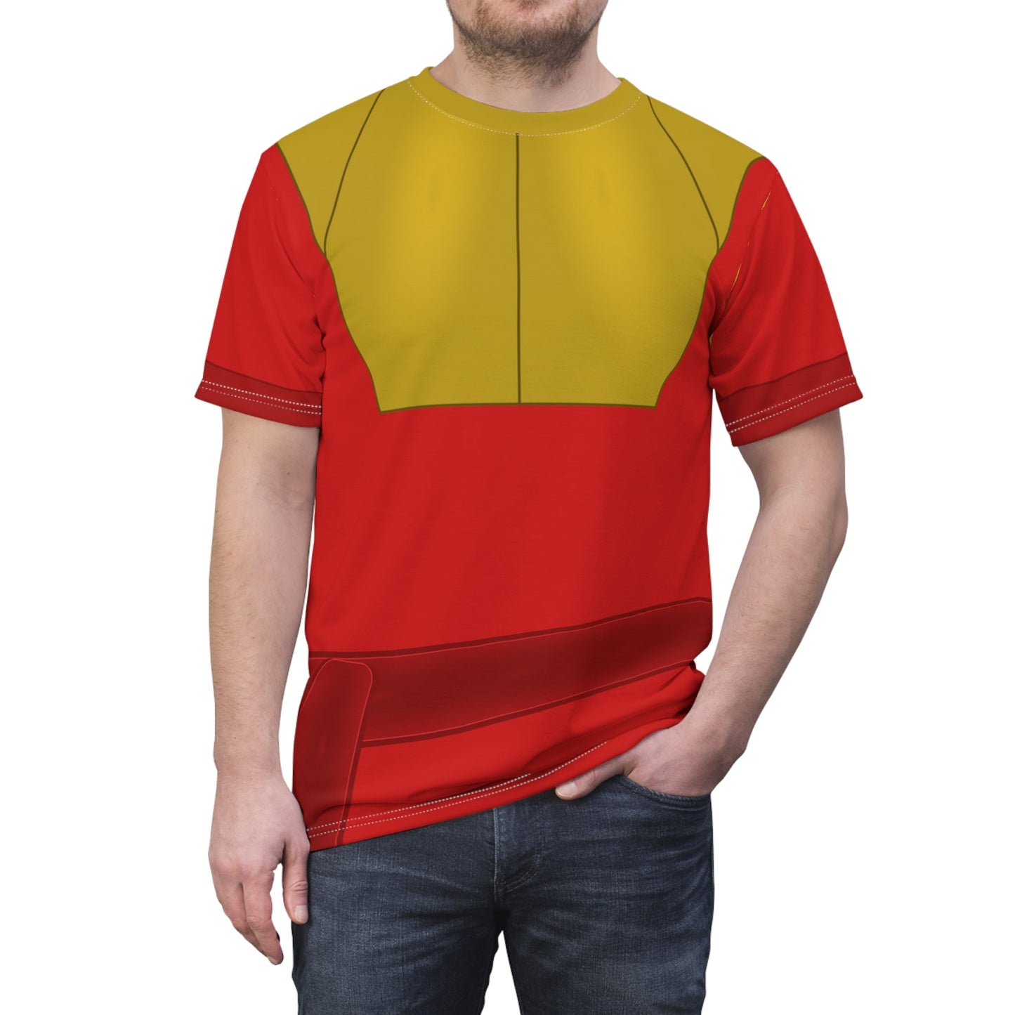 The Kuzco Unisex Tee- Cosplay, Bounding, Running Costume adult disneyAll Over PrintAOP Clothing#tag4##tag5##tag6#