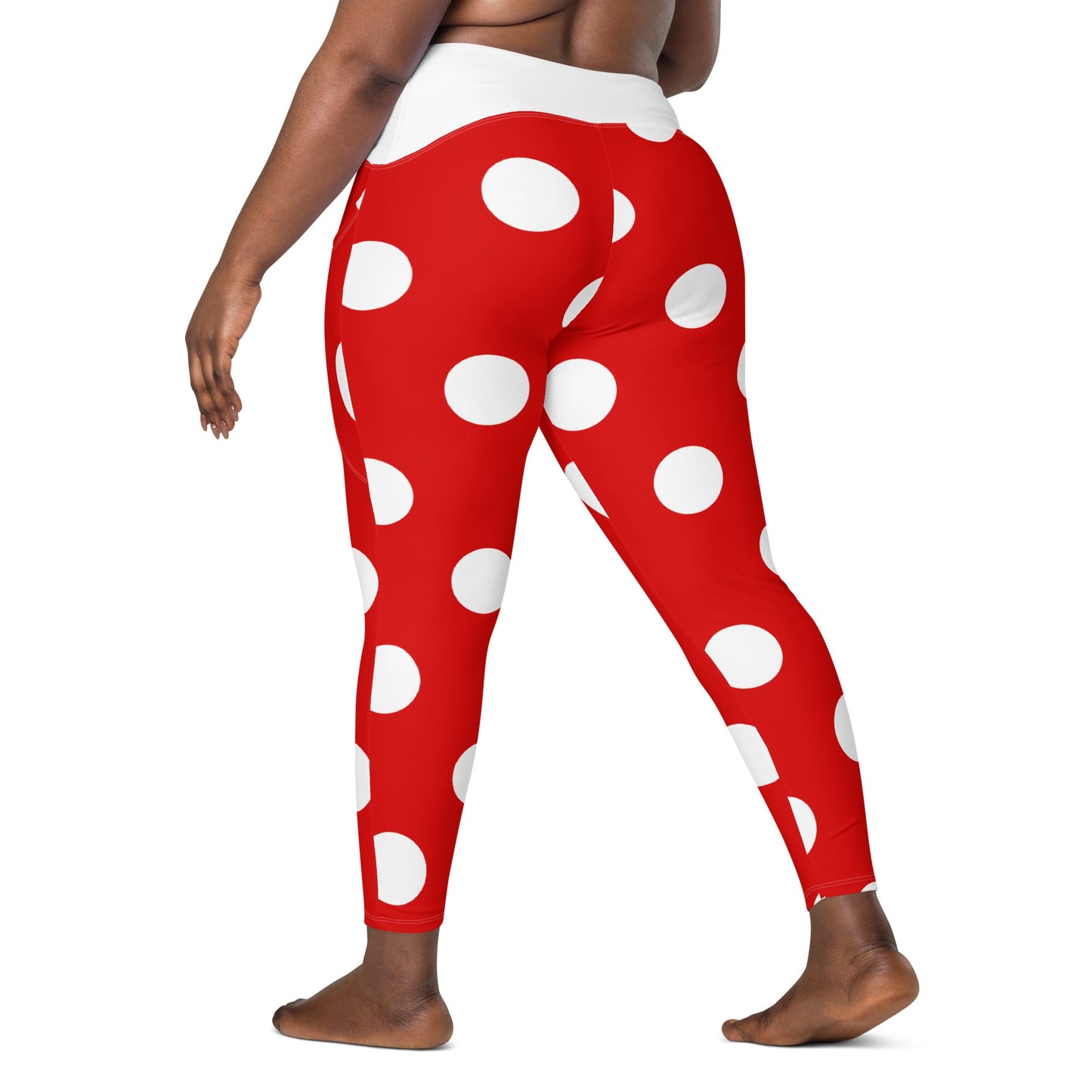 The Lady Mouse Leggings with pockets disney adultdisney boundingWrong Lever Clothing