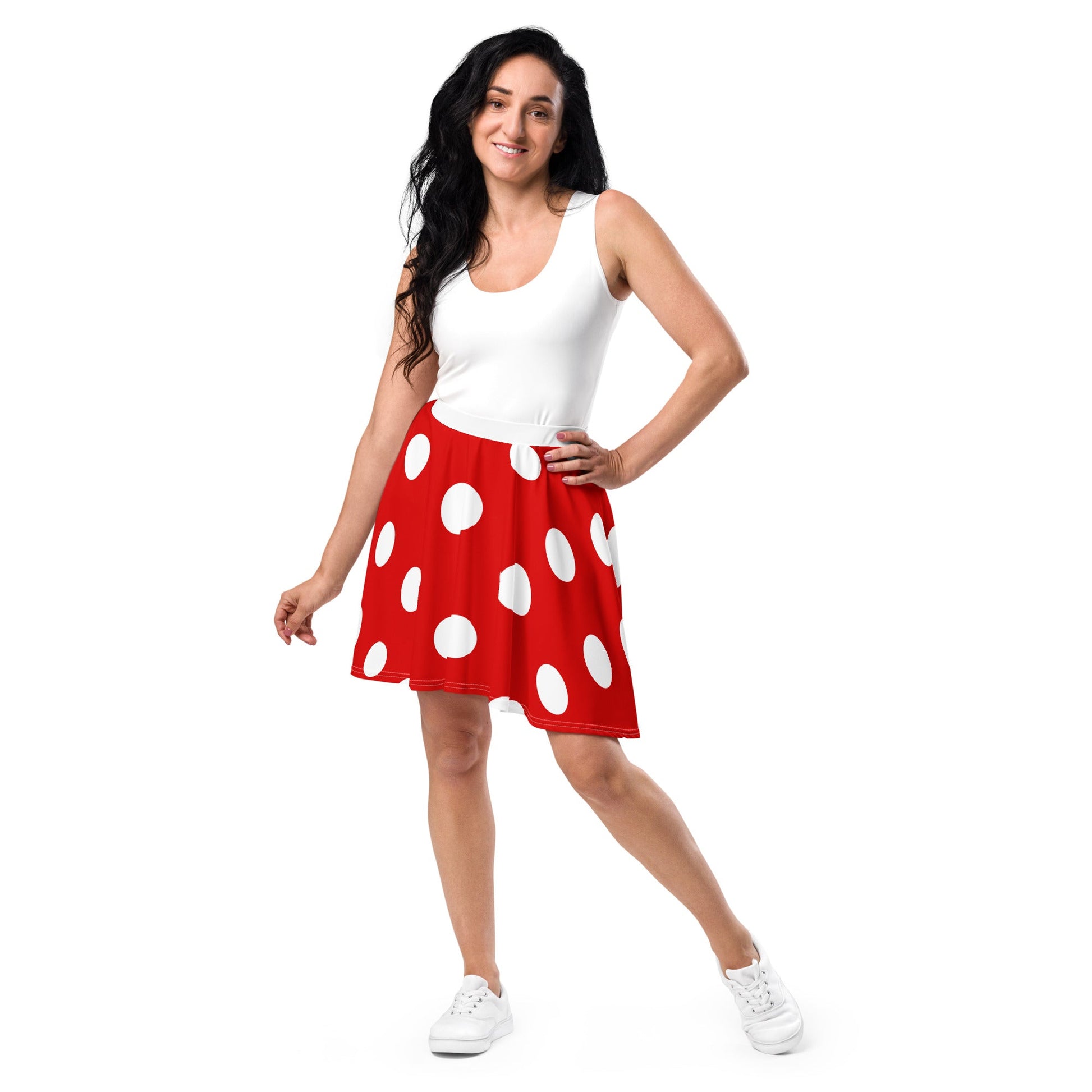 The Lady Mouse Skater Skirt adult skater skirtdisney adultWrong Lever Clothing