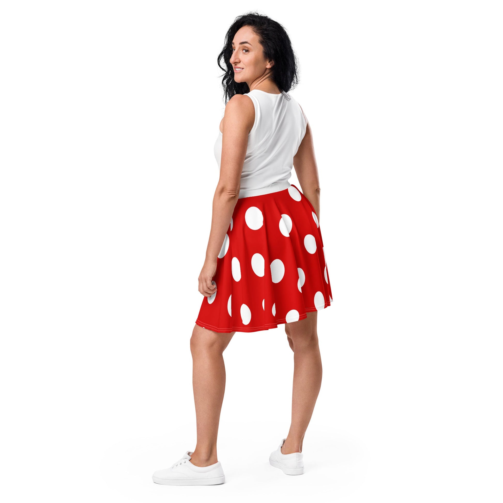 The Lady Mouse Skater Skirt adult skater skirtdisney adultWrong Lever Clothing