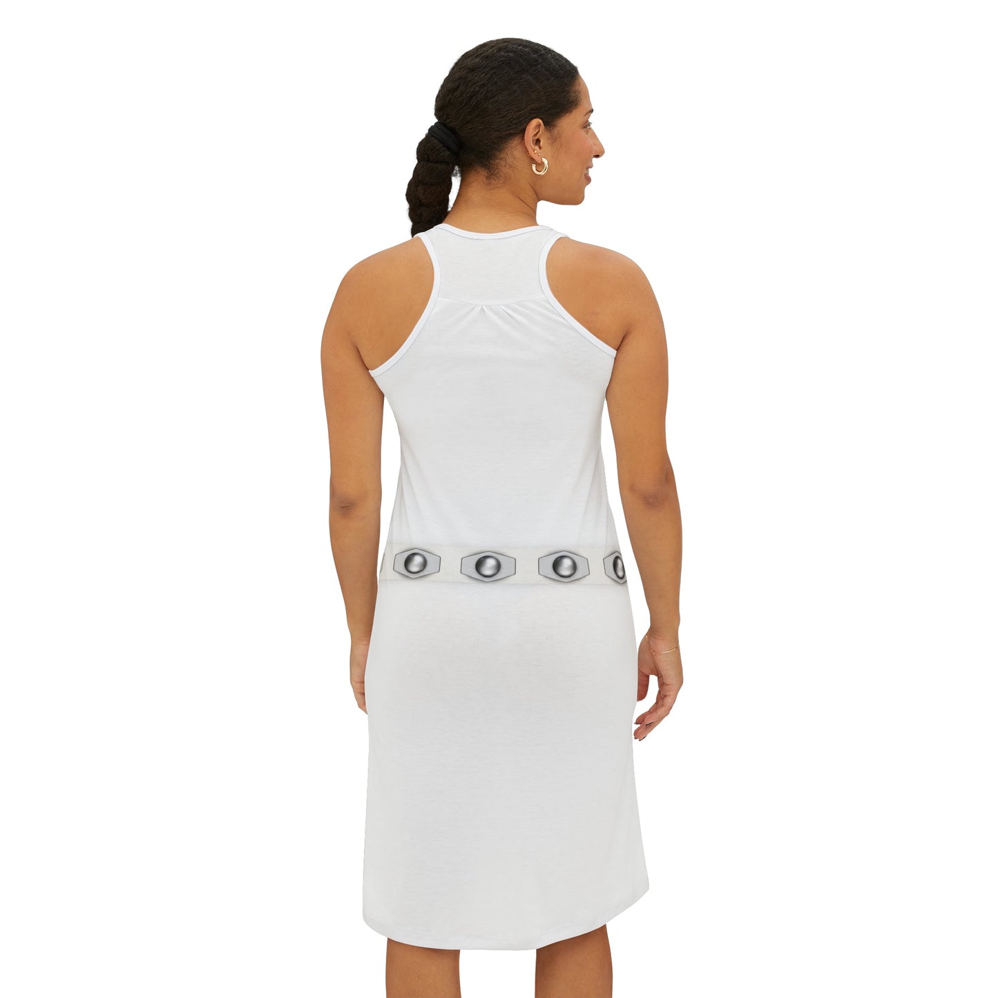 The Leia Women's Racerback Dress All Over PrintAOPTank TopWrong Lever Clothing