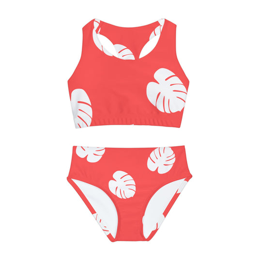 The LILO Girls Two Piece Swimsuit All Over PrintAOPSwim SuitWrong Lever Clothing
