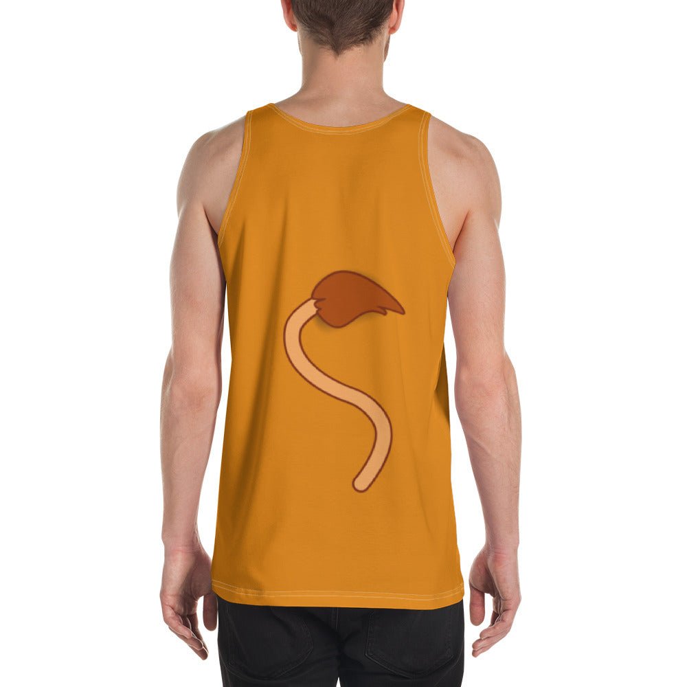 The Lion is a King Unisex Tank Top adult disney stylebest selling disney topWrong Lever Clothing