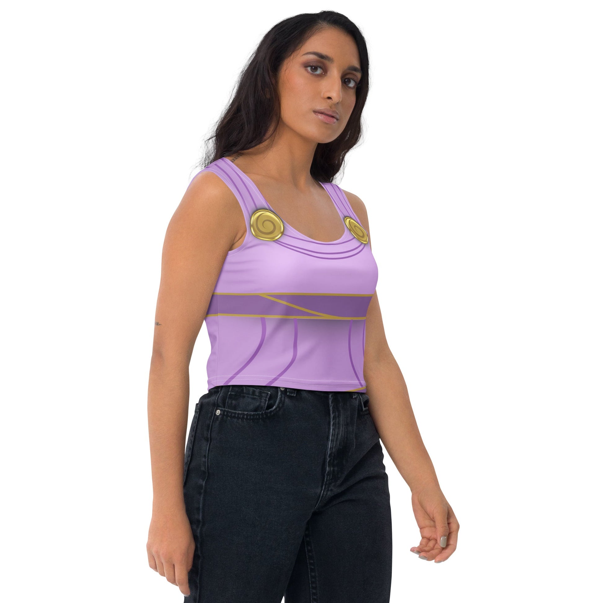 The Megara Crop Top active wearboo to youAdult T-ShirtLittle Lady Shay Boutique